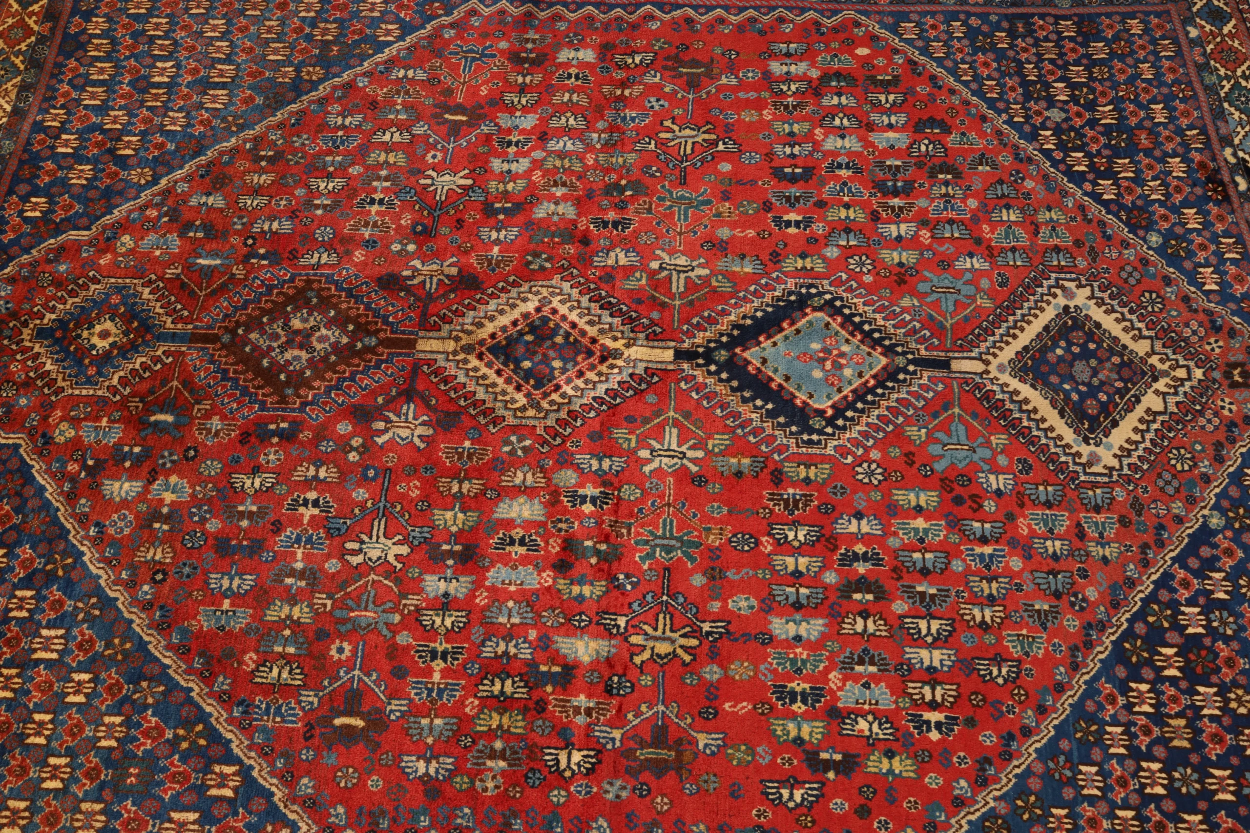 Hand-Knotted Persian Rug, 233 × 182 cm, Wool - Image 14