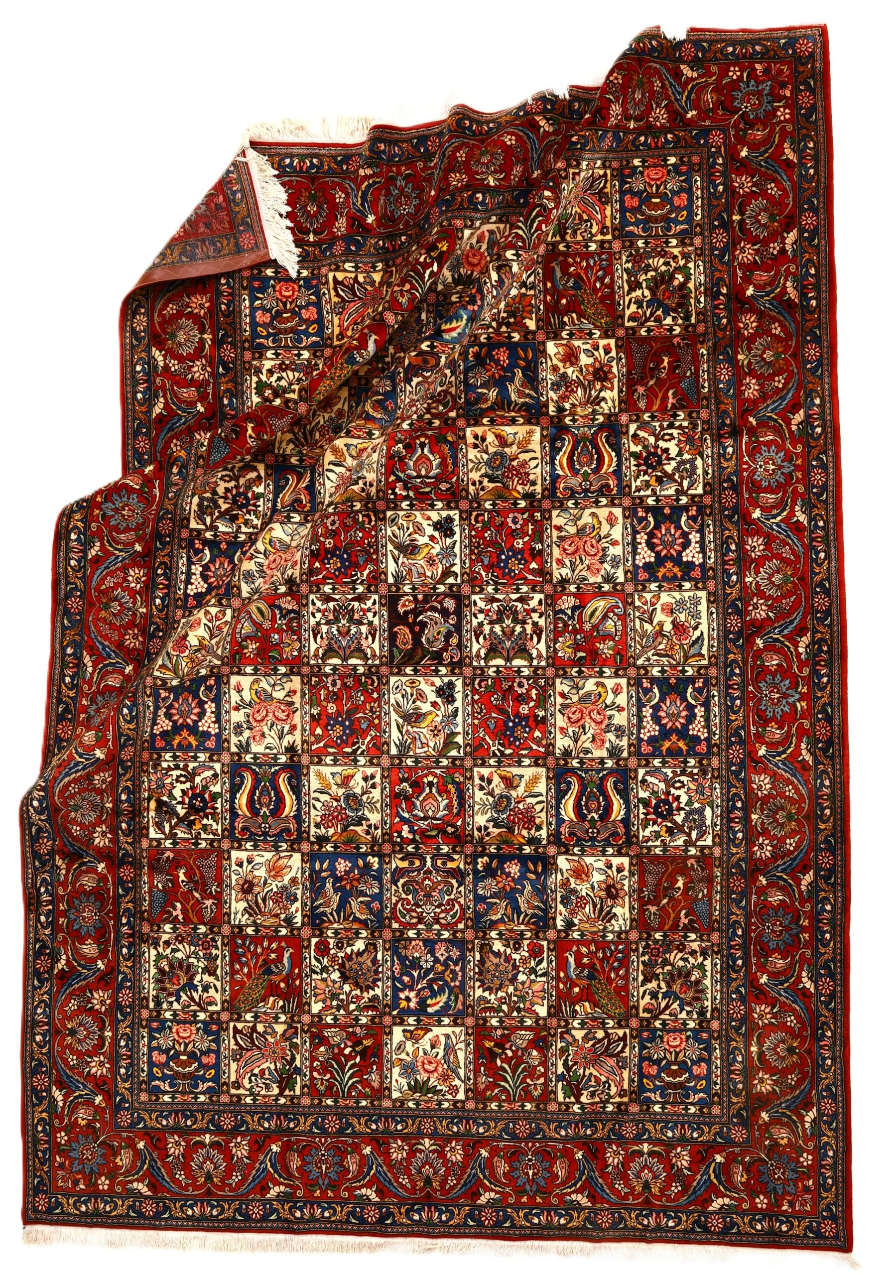Alternative view of Wool Bakhtiari Persian Rug 370 × 253 cm, hand-knotted