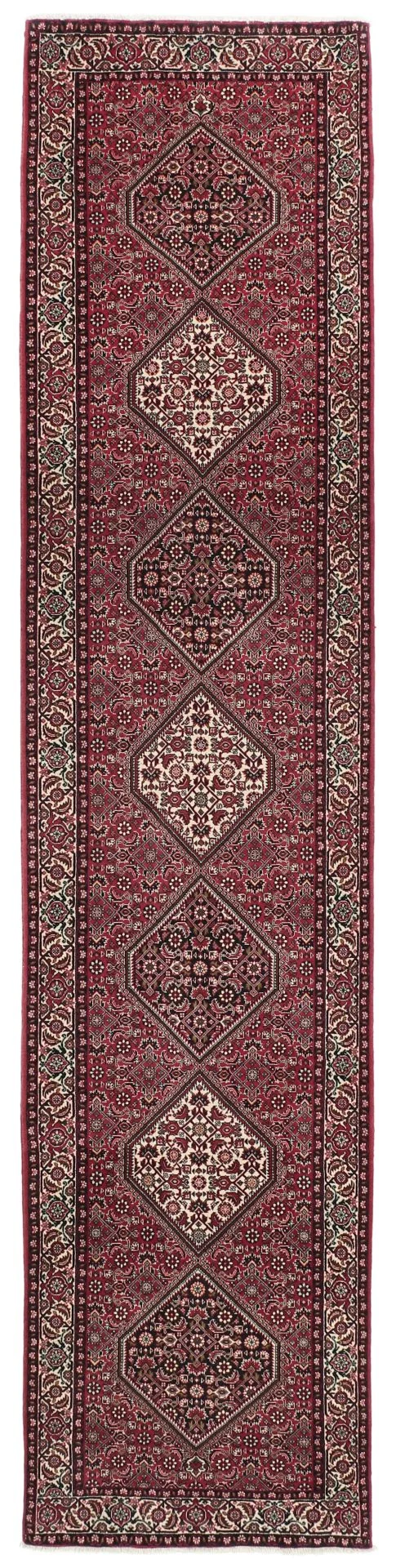 Bijar Persian Rug 86 × 390 cm in Wool, hand-knotted
