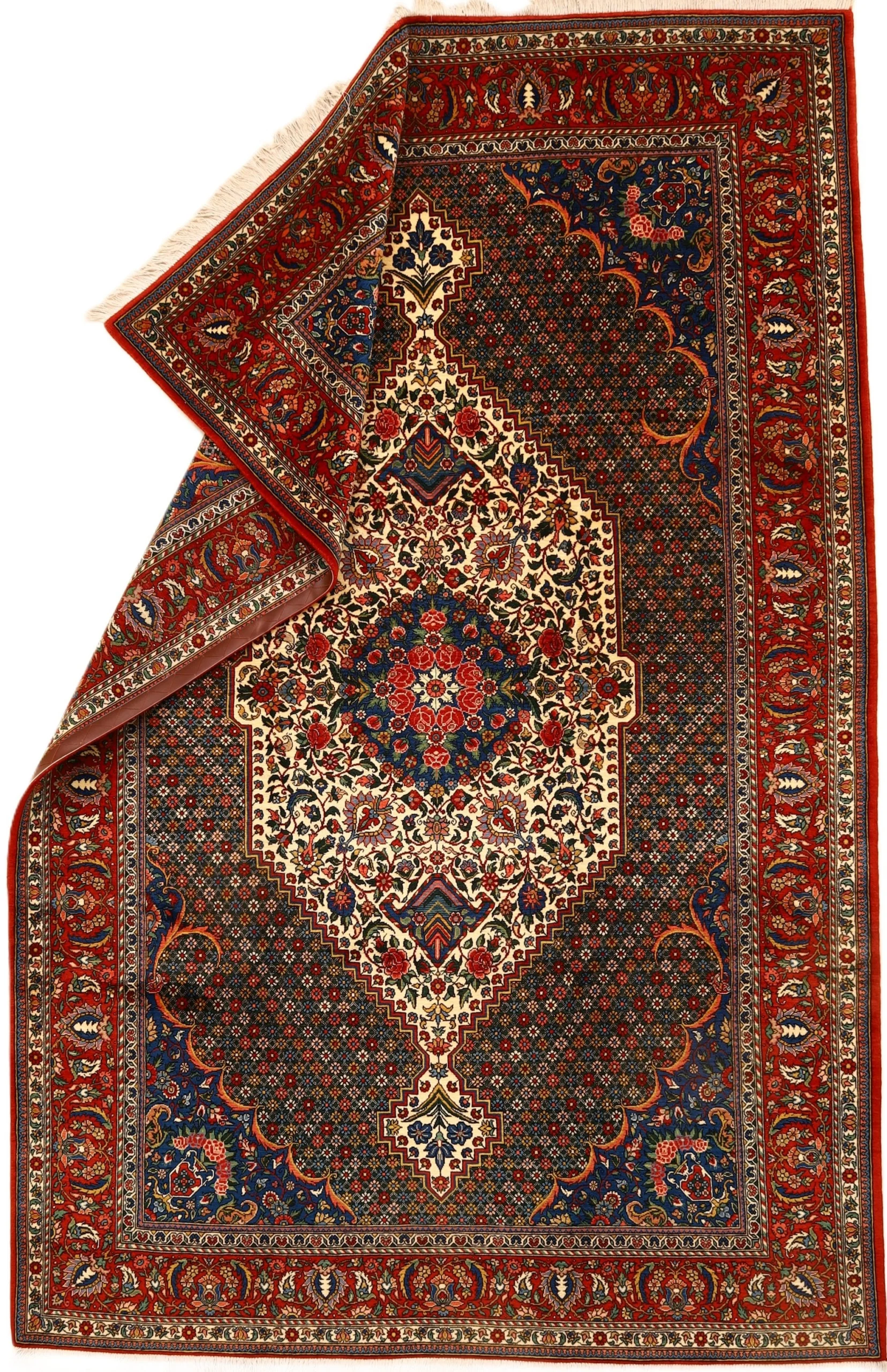 Alternative view of Hand-Knotted Bakhtiari Persian Rug, 319 × 206 cm, Wool
