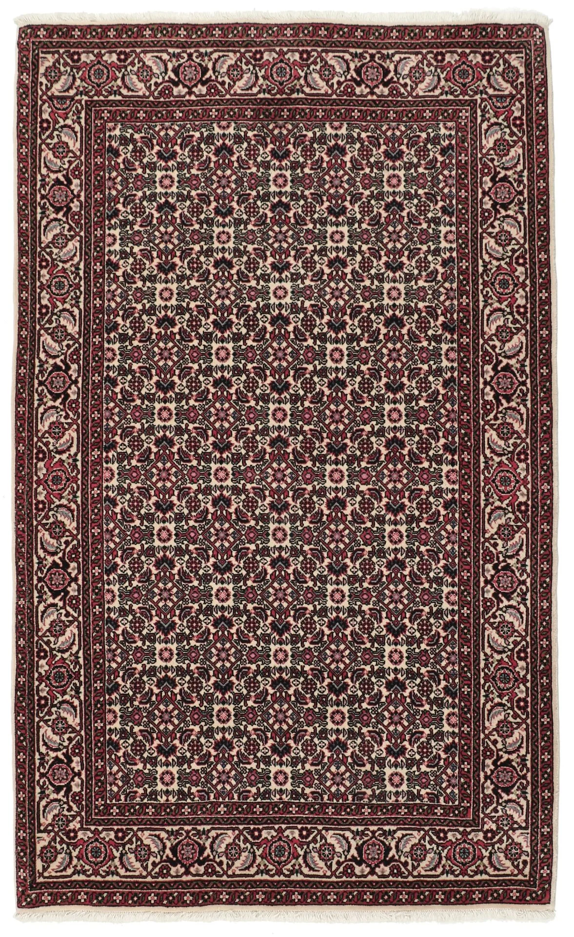 Bijar Persian Rug 112 × 186 cm in Wool, hand-knotted