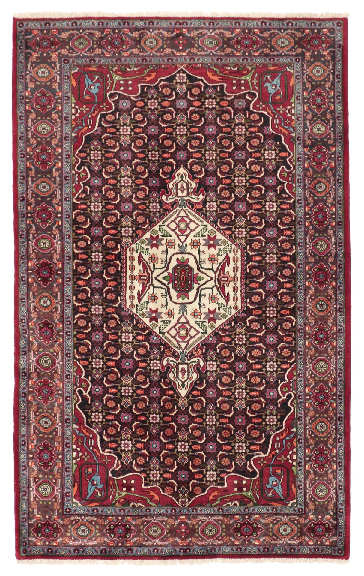 Bijar Persian Rug 131 × 209 cm in Wool, hand-knotted