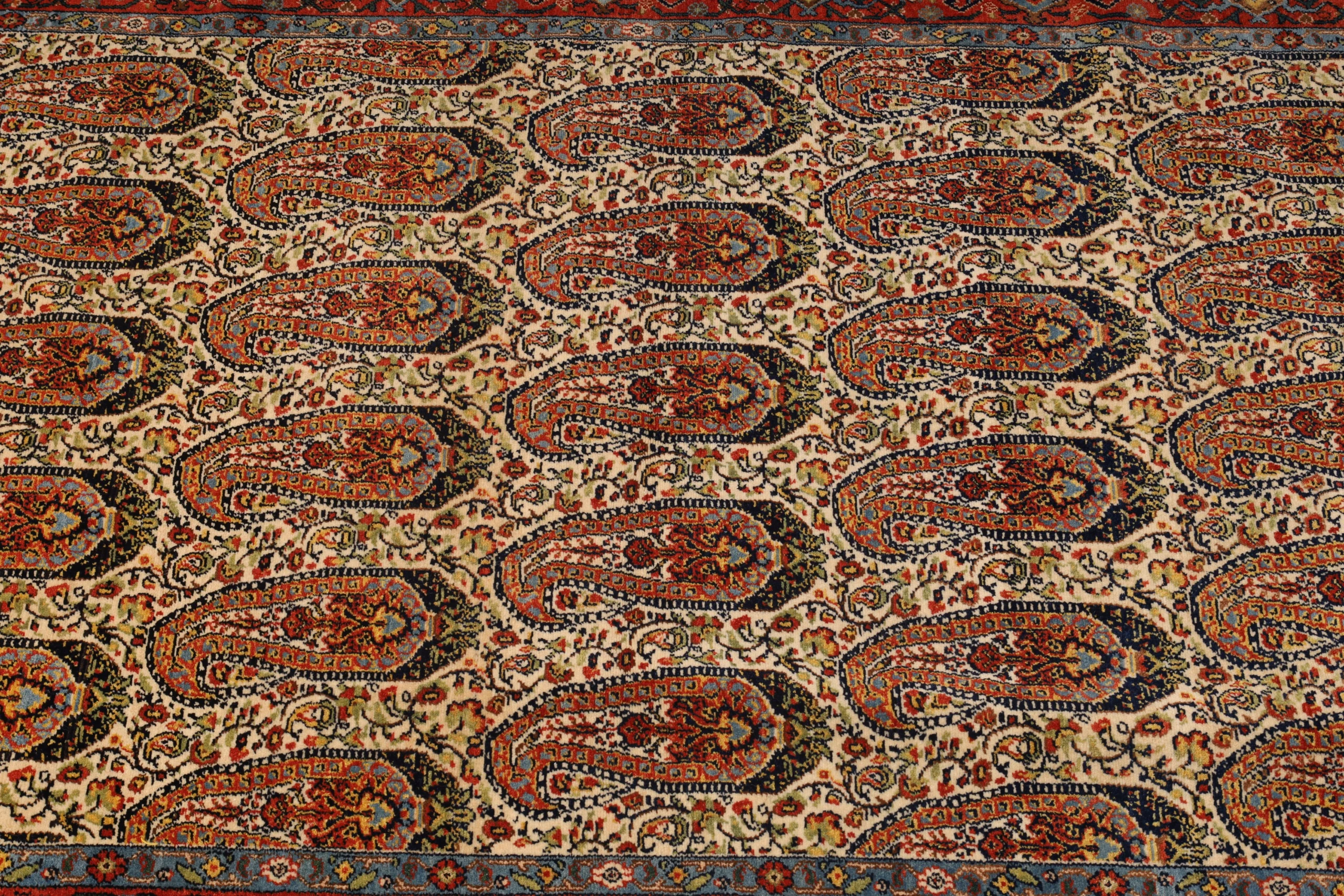 Senneh Persian Rug 176 × 117 cm in Wool & Silk, hand-knotted - Image 6