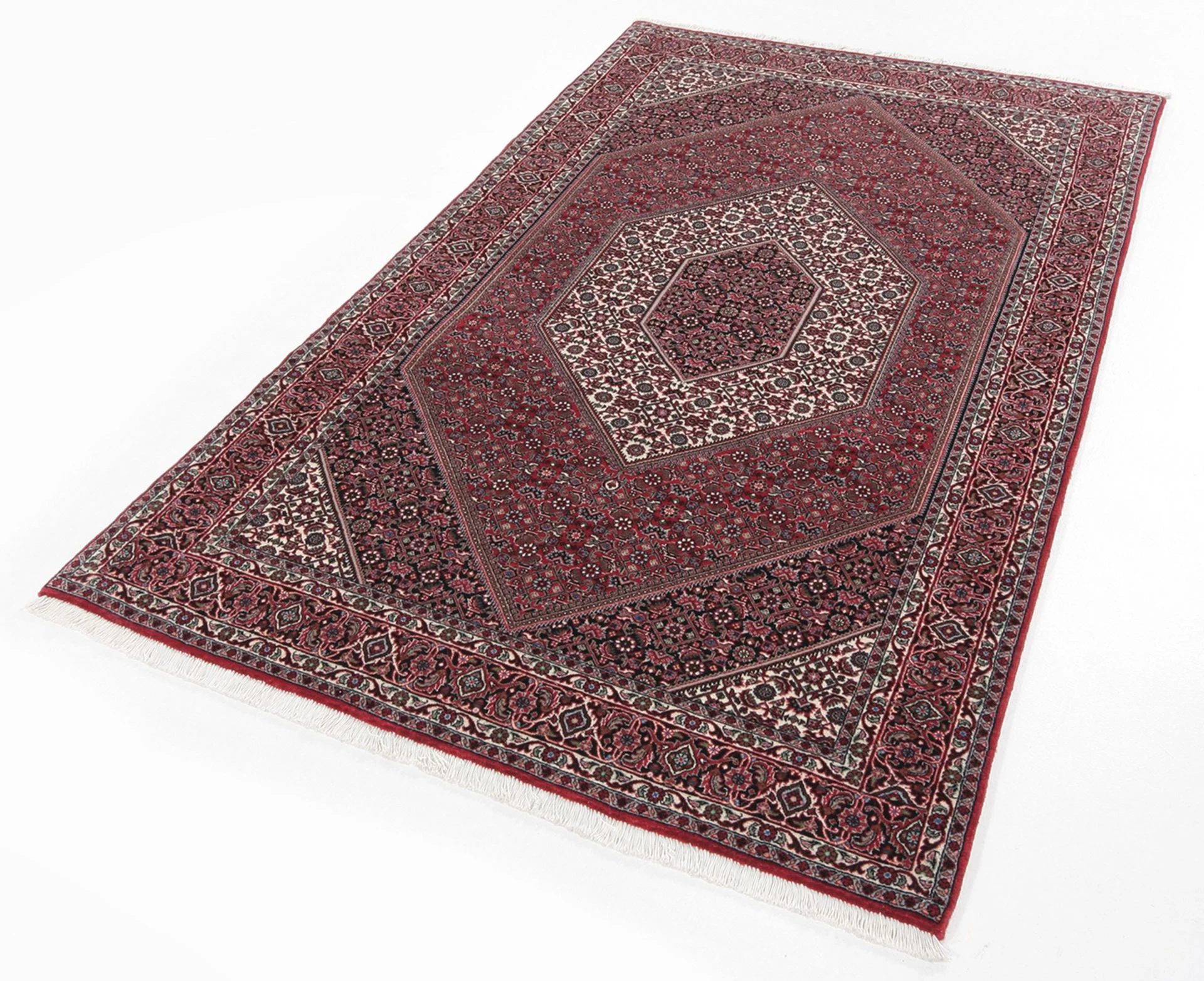 Alternative view of Bijar Persian Rug 132 × 222 cm in Wool, hand-knotted