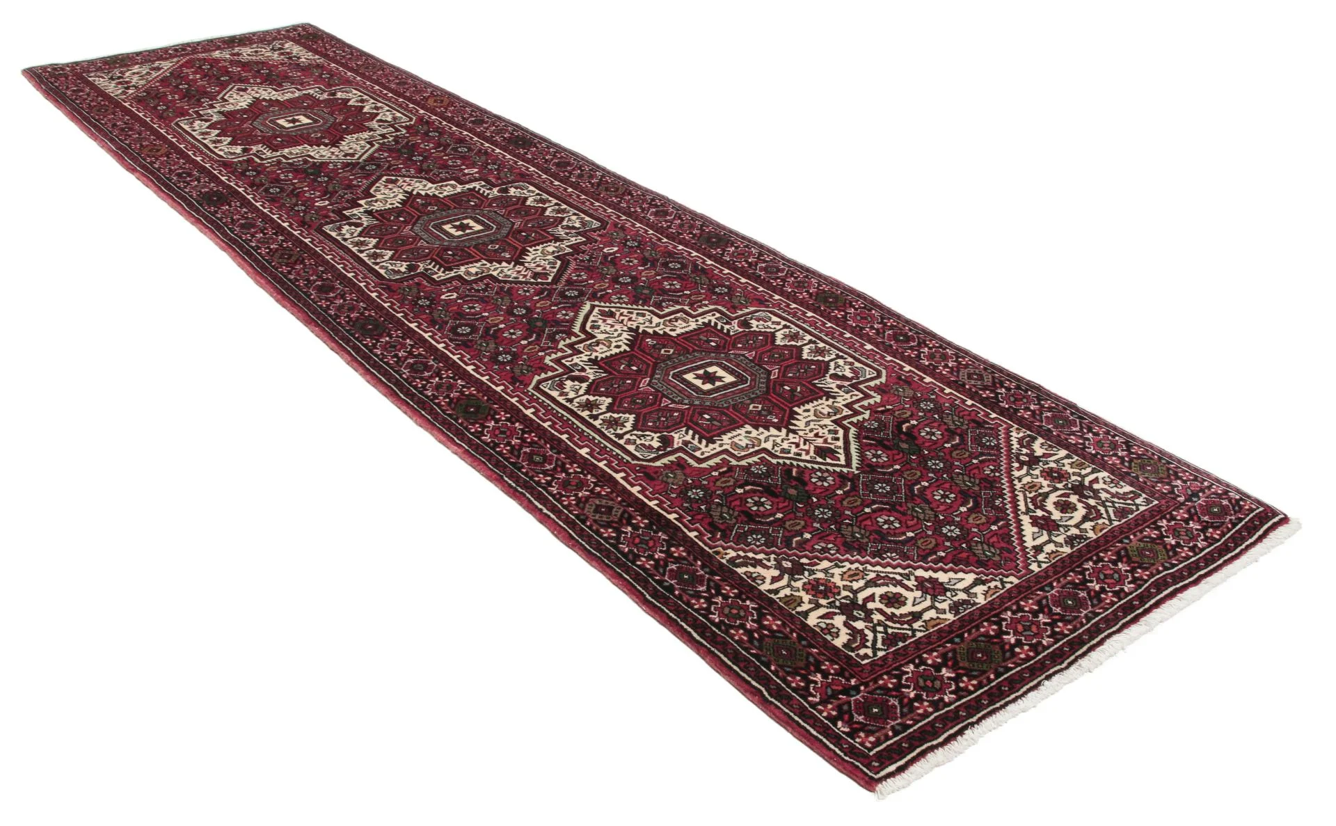 Alternative view of Hand-Knotted Persian Rug, 85 × 300 cm, Wool