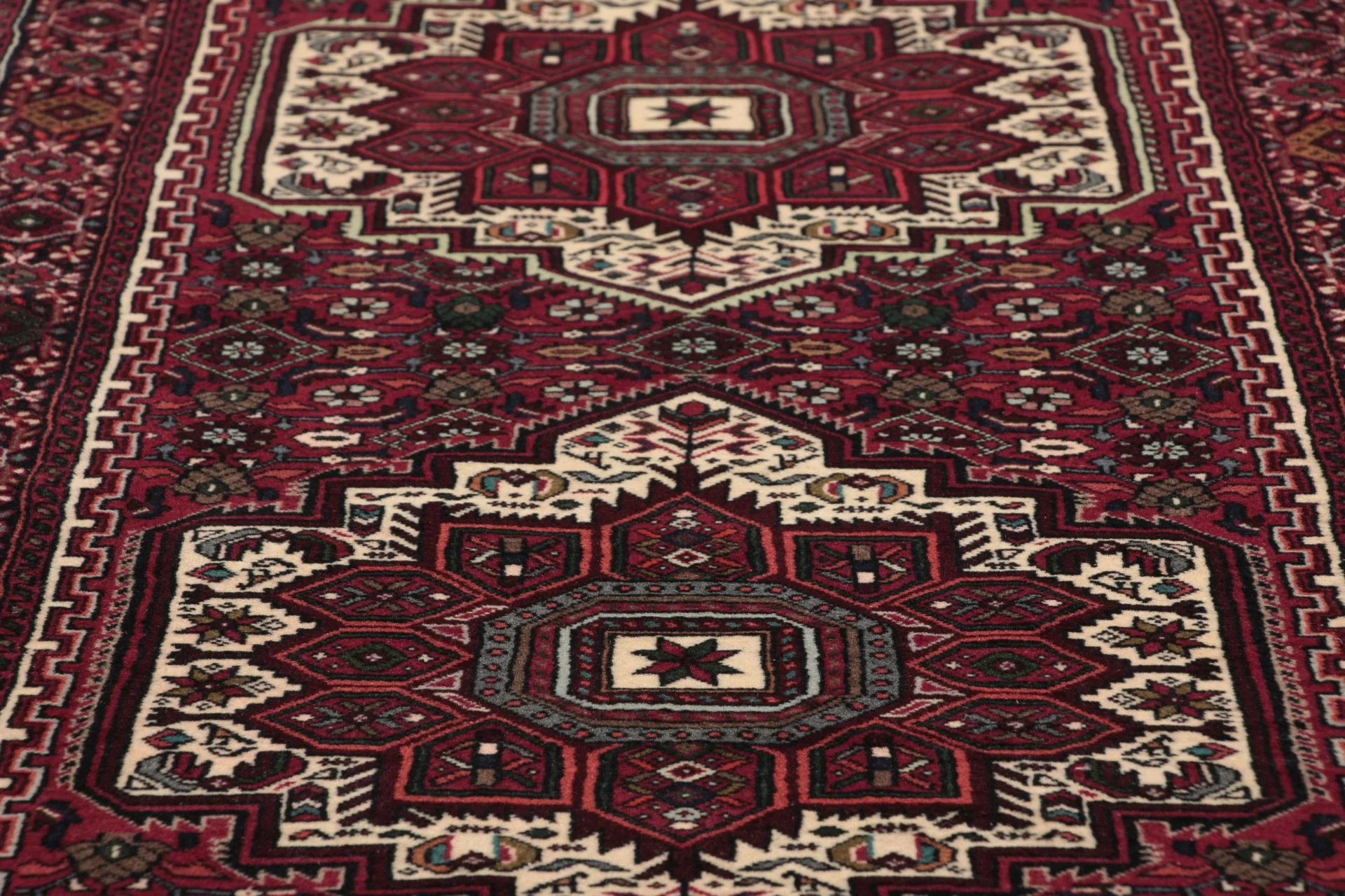 Hand-Knotted Persian Rug, 85 × 300 cm, Wool - Image 4