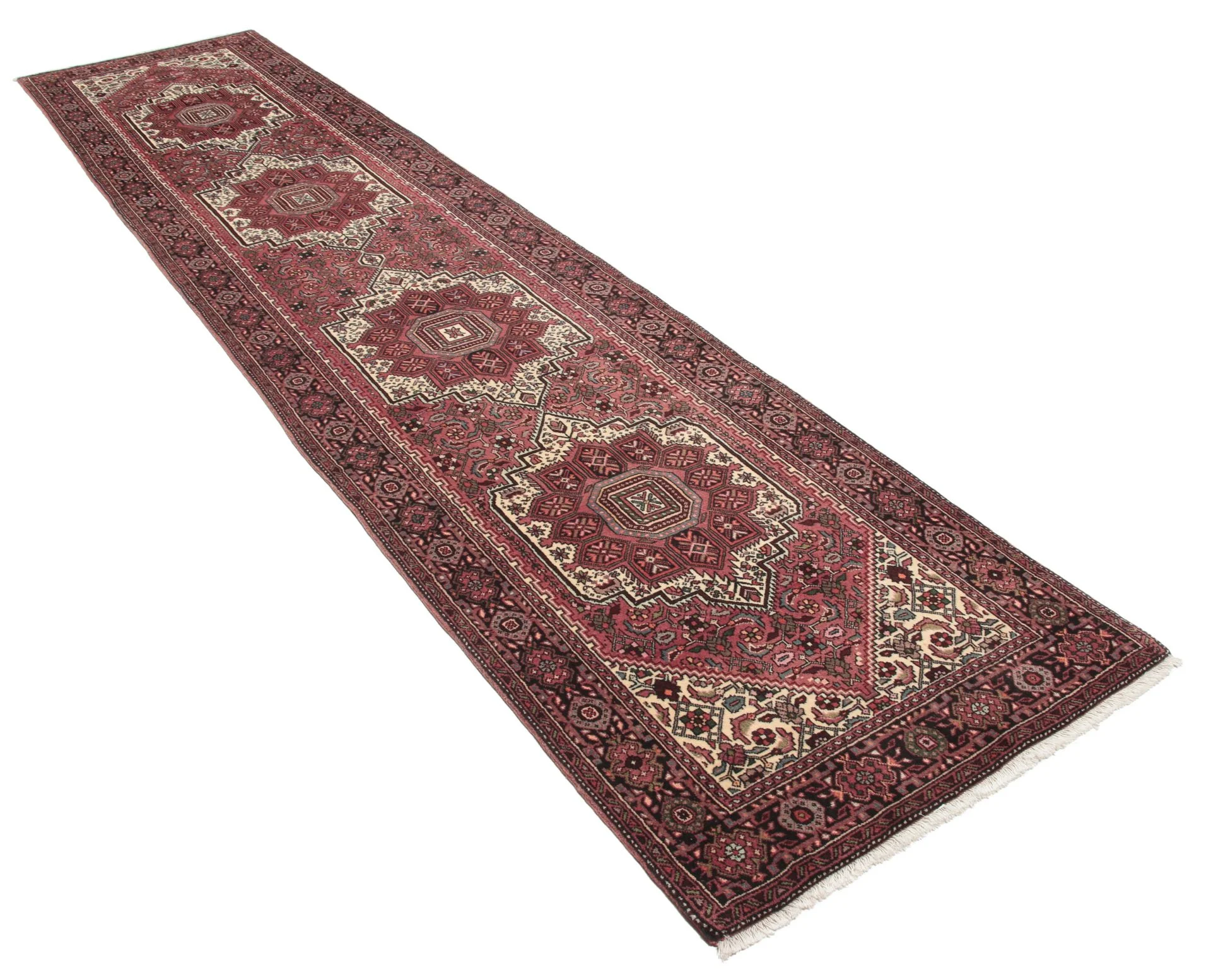 Alternative view of Hand-Knotted Persian Rug, 85 × 395 cm, Wool
