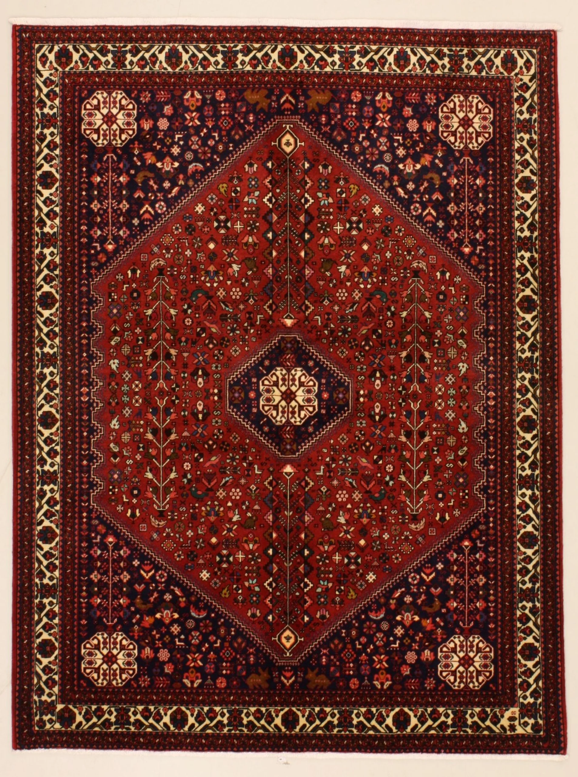 Hand-Knotted Persian Rug, 160 × 212 cm, Wool