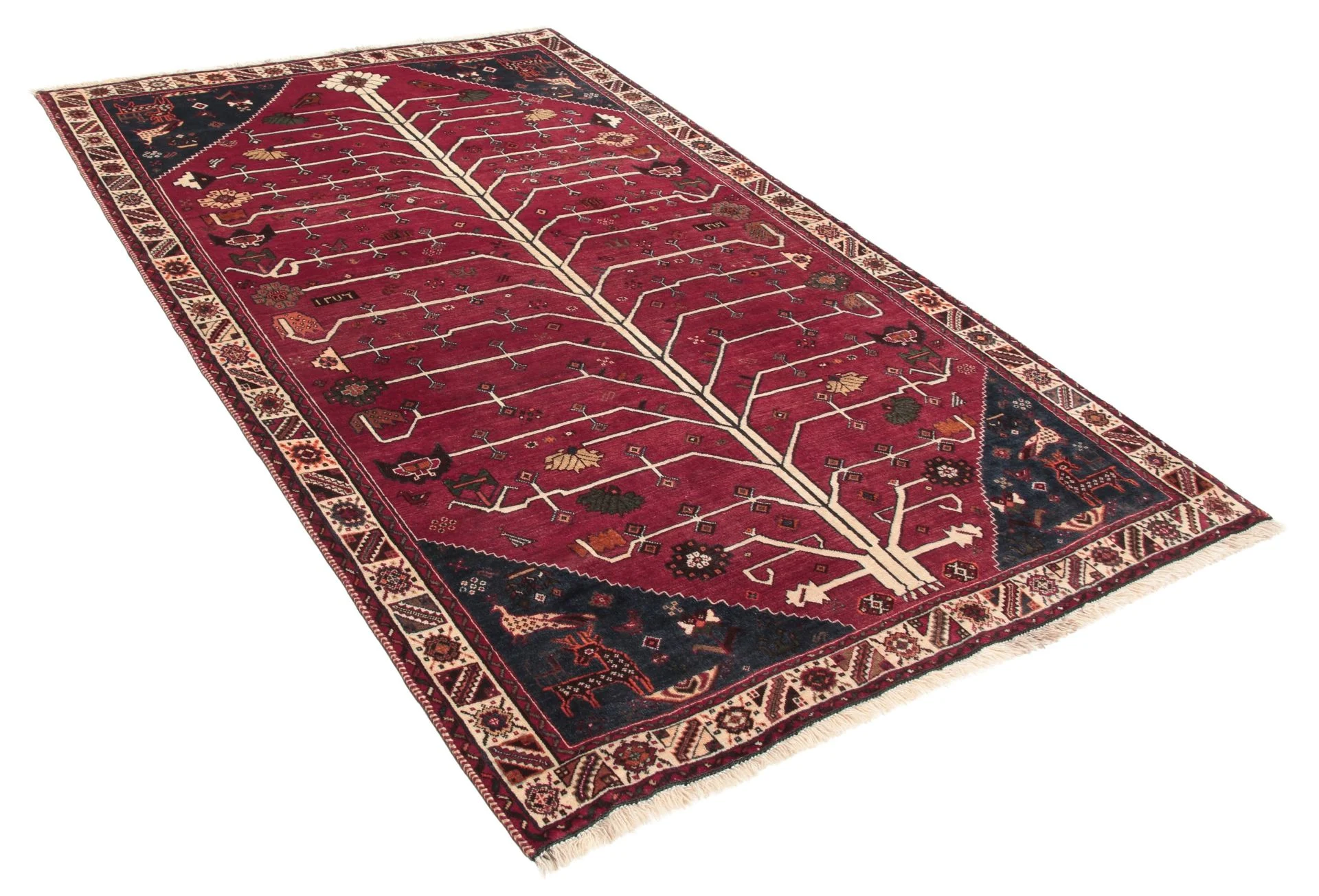 Alternative view of Qashqai Persian Rug 122 × 200 cm in Wool, hand-knotted