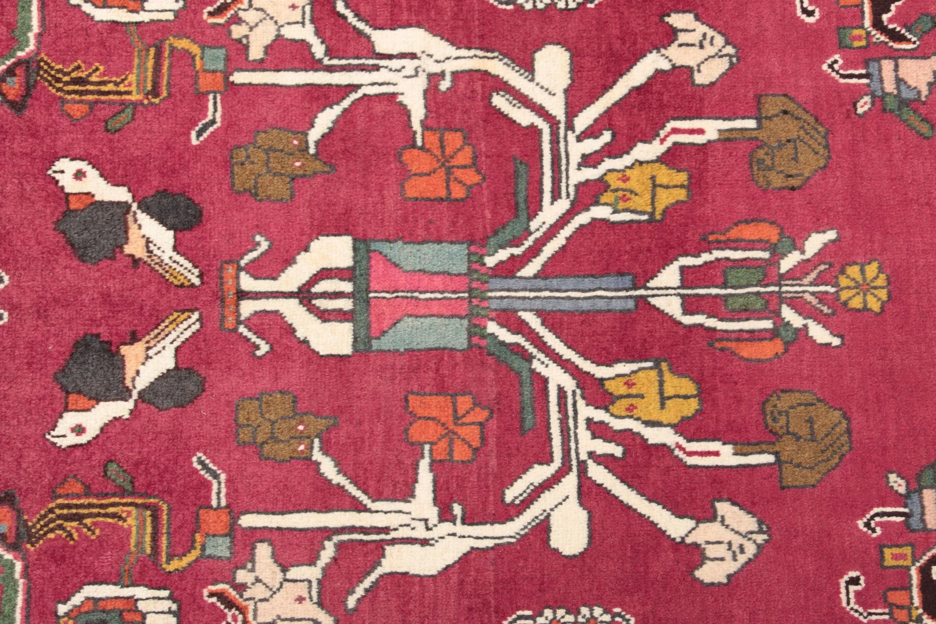 Wool Qashqai Persian Rug 130 × 196 cm, hand-knotted - Image 3