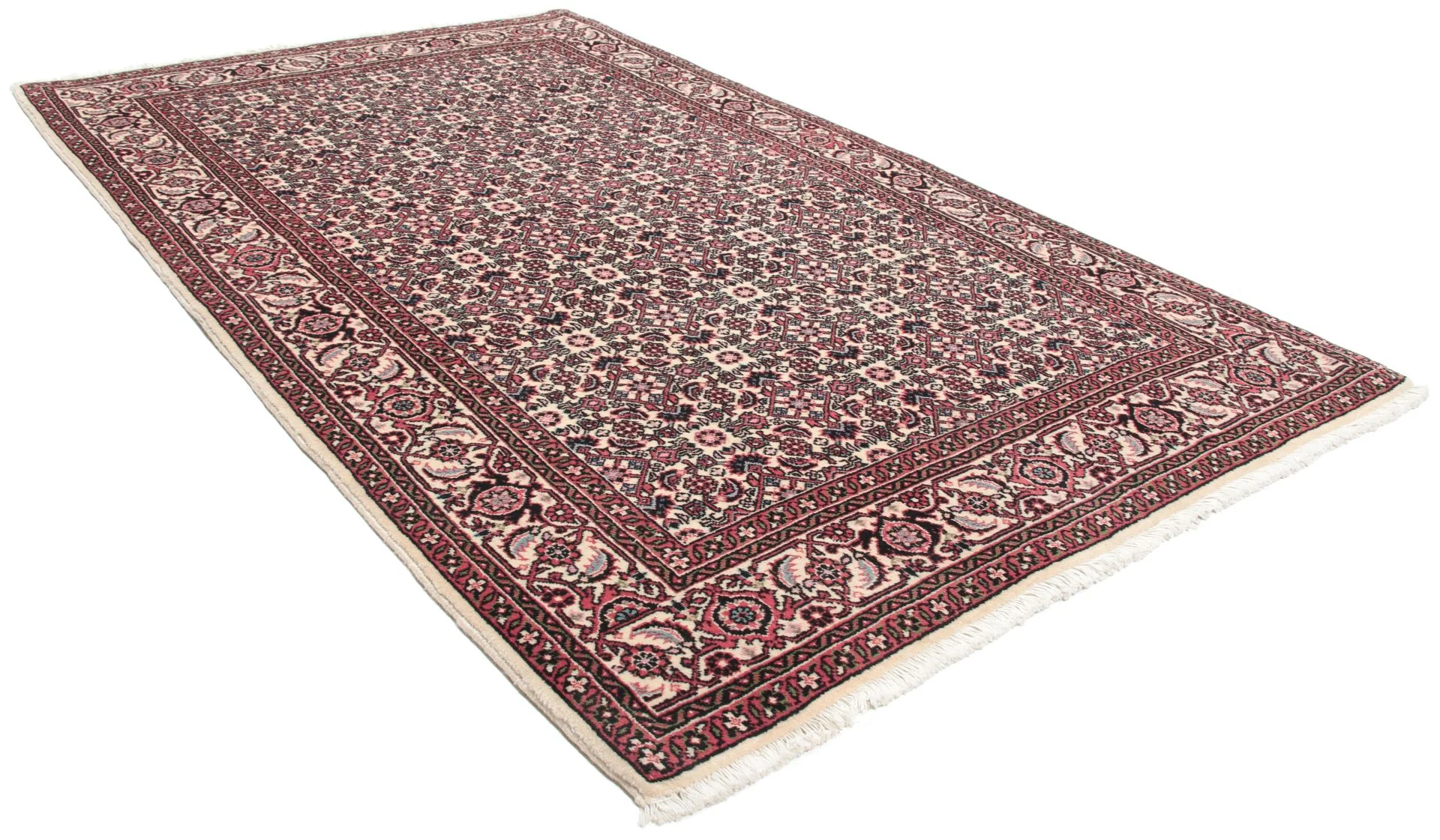 Alternative view of Bijar Persian Rug 112 × 186 cm in Wool, hand-knotted