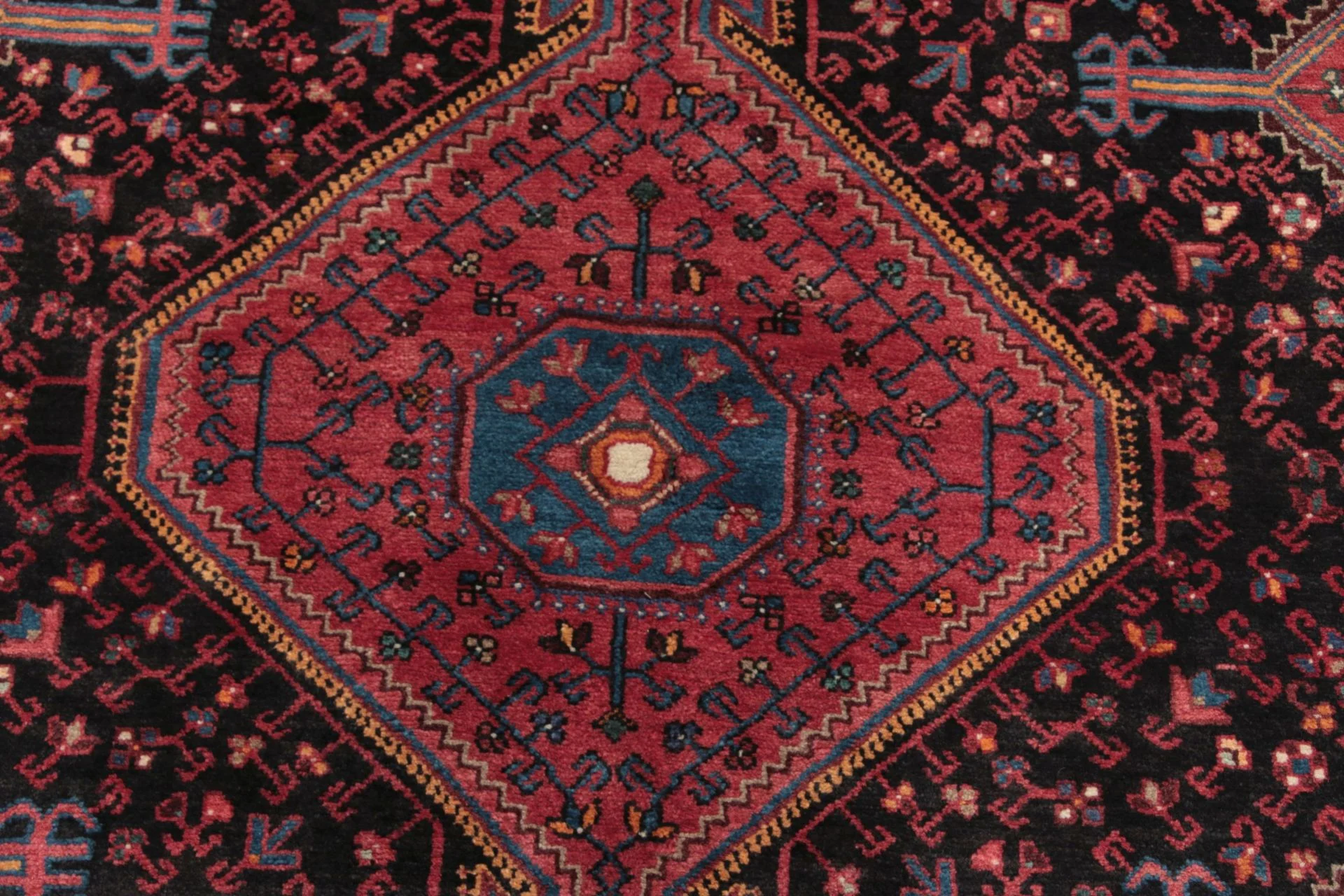 Alternative view of Hand-Knotted Persian Rug, 155 × 220 cm, Wool