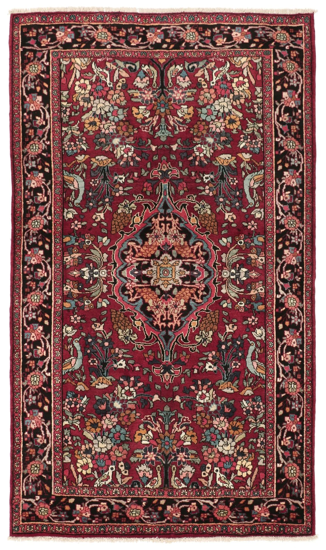 Bijar Persian Rug 130 × 213 cm in Wool, hand-knotted