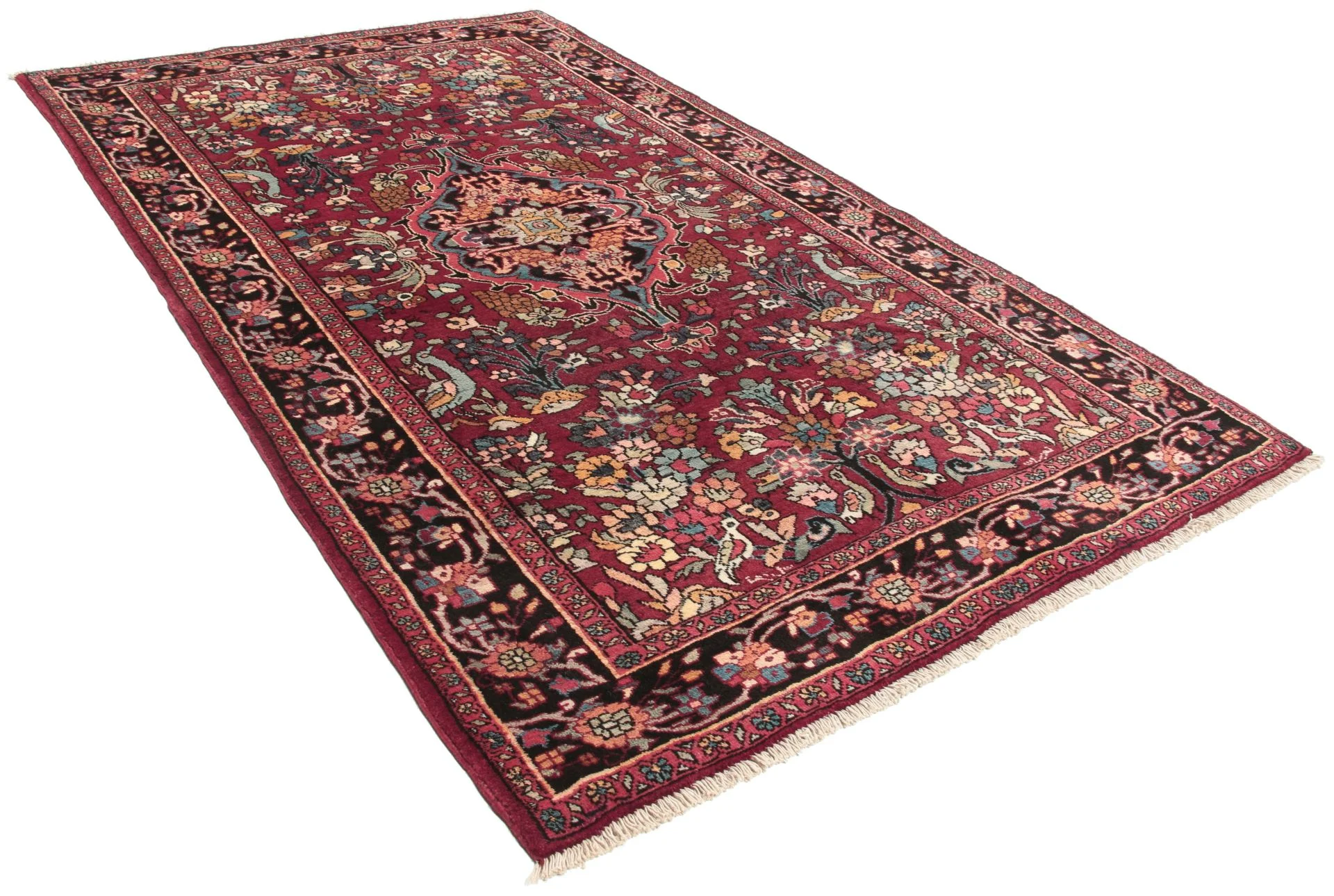 Alternative view of Bijar Persian Rug 130 × 213 cm in Wool, hand-knotted