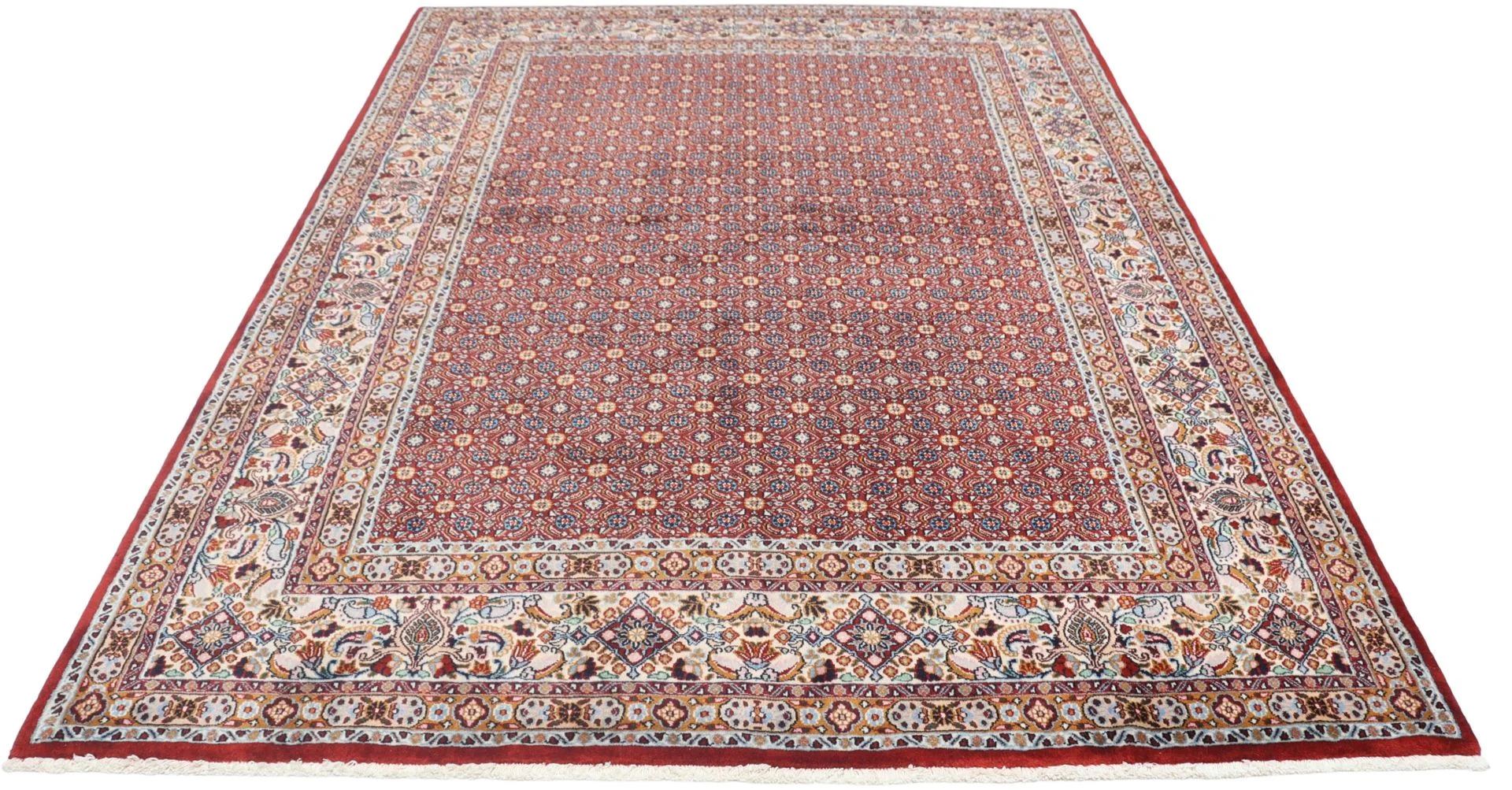 Alternative view of Wool Moud Persian Rug 170 × 232 cm, hand-knotted