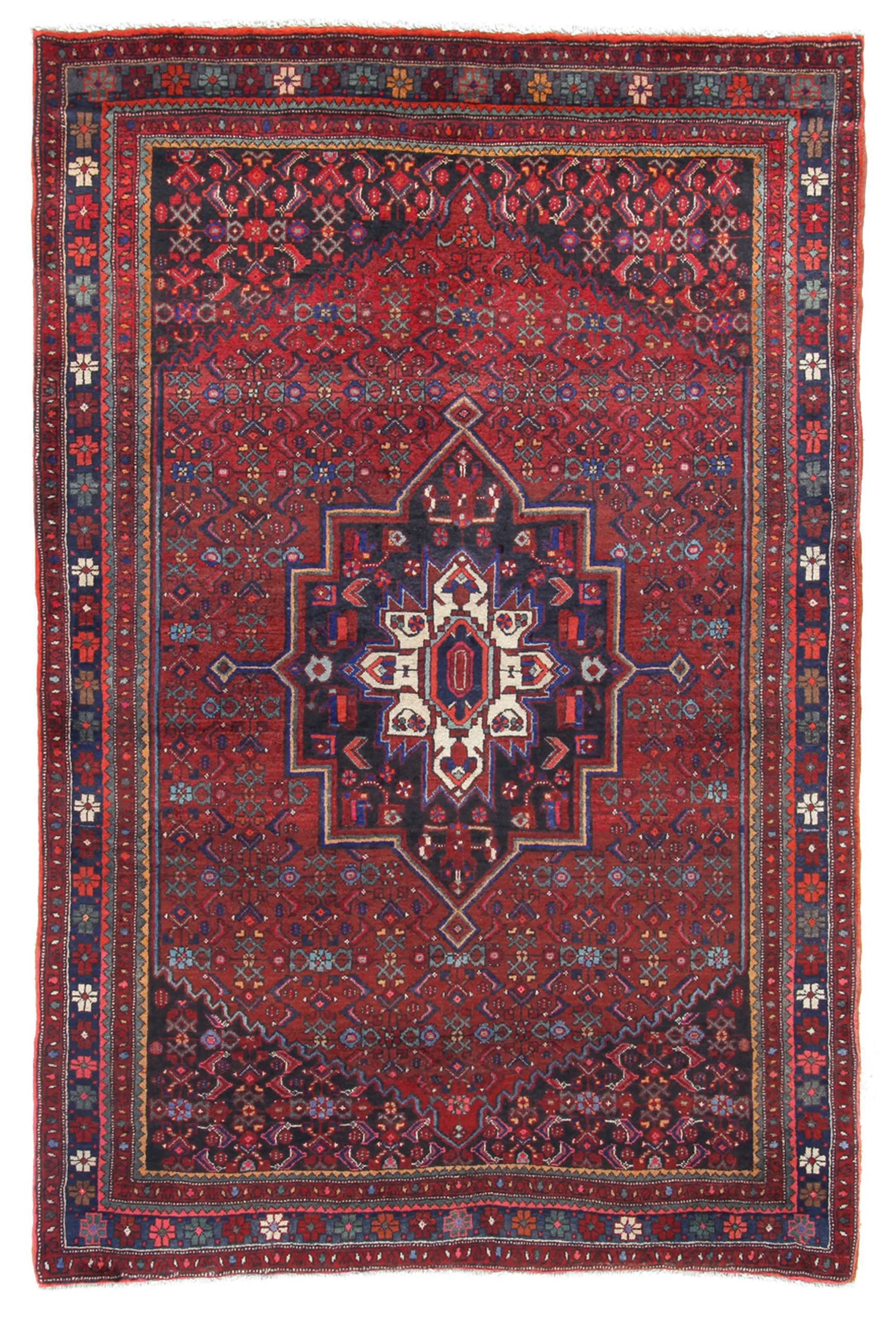 Wool Bijar Persian Rug 130 × 195 cm, hand-knotted