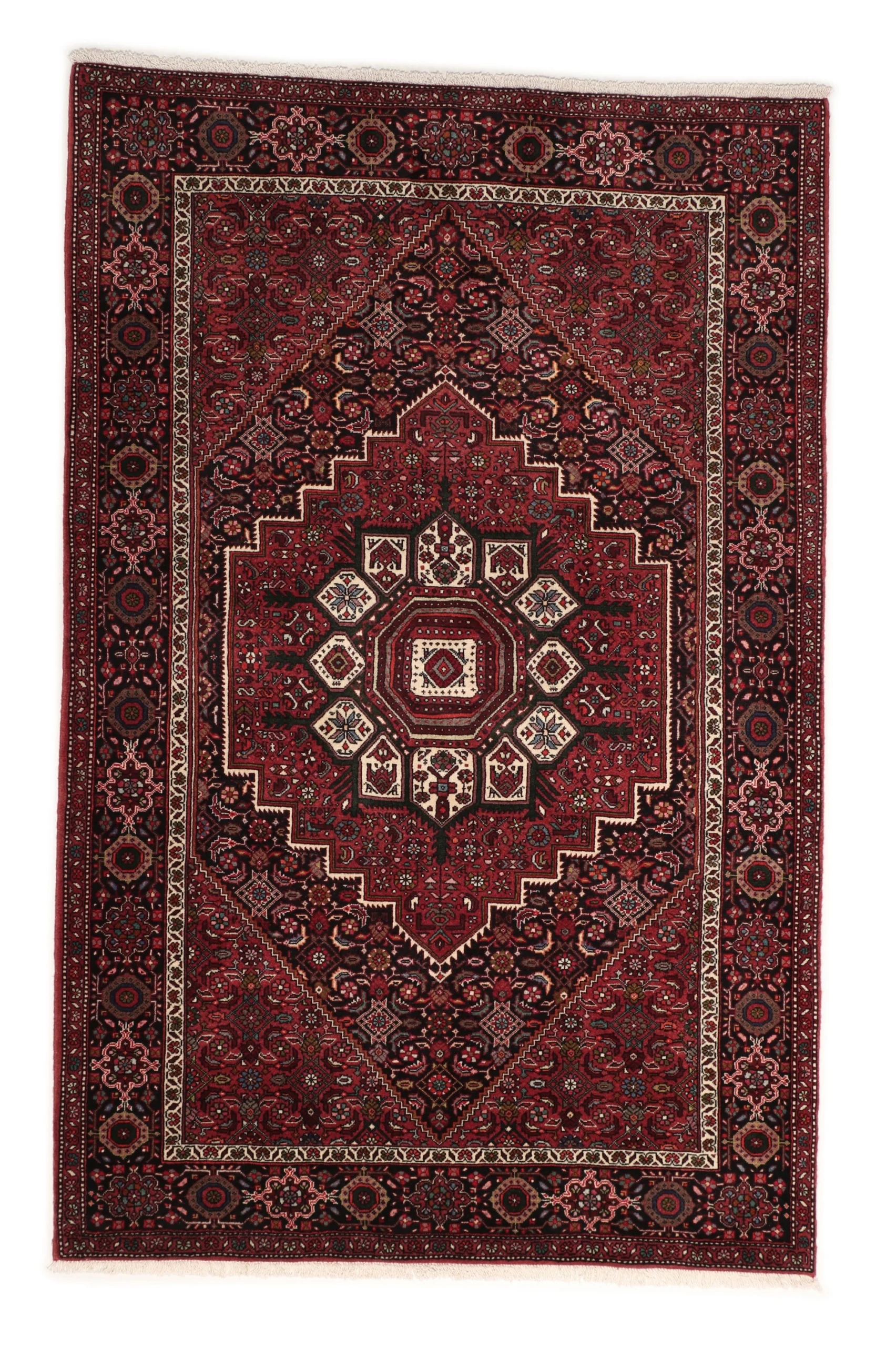 Persian Rug 128 × 200 cm in Wool, hand-knotted