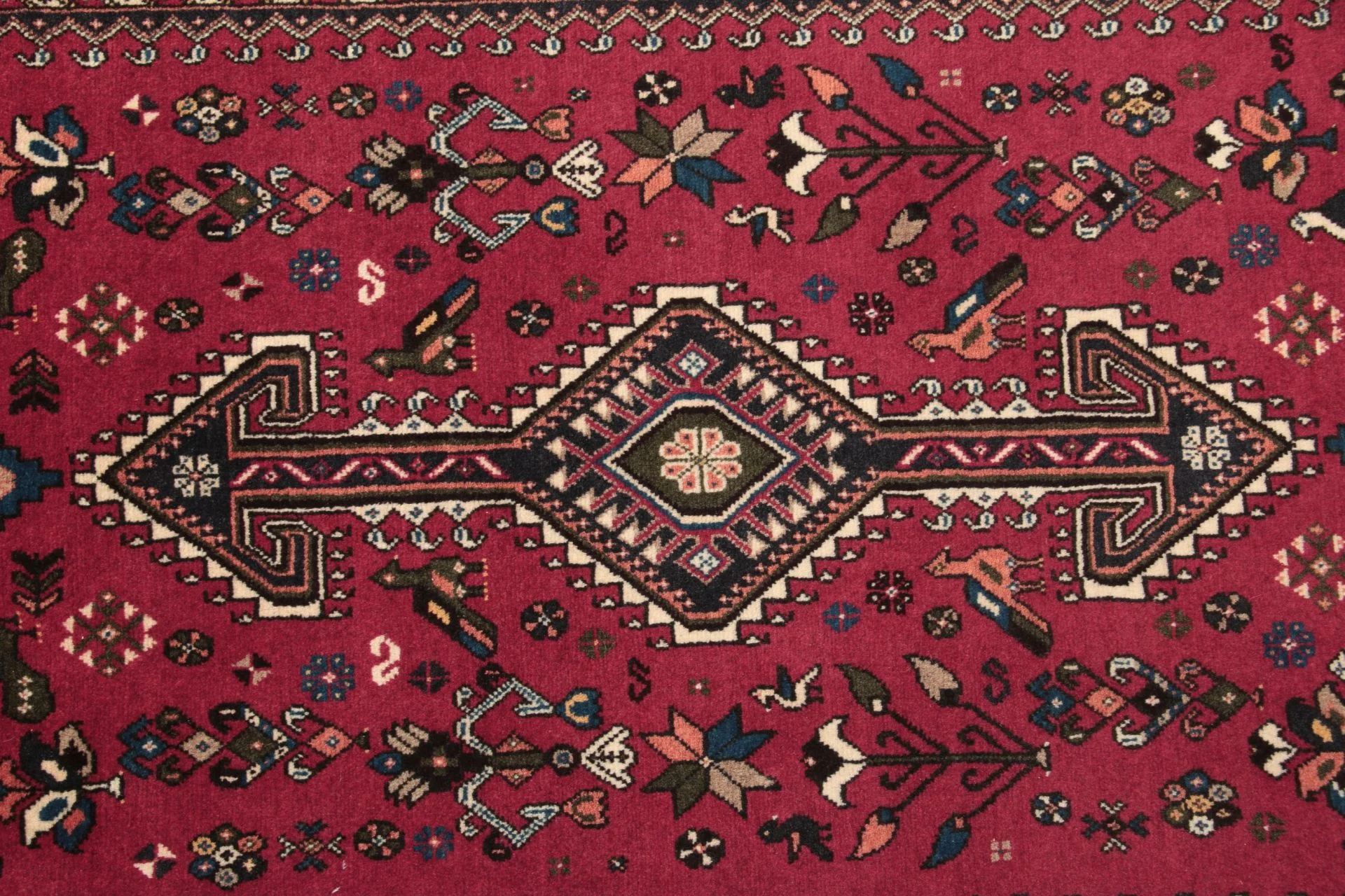 Hand-Knotted Persian Rug, 84 × 305 cm, Wool - Image 3
