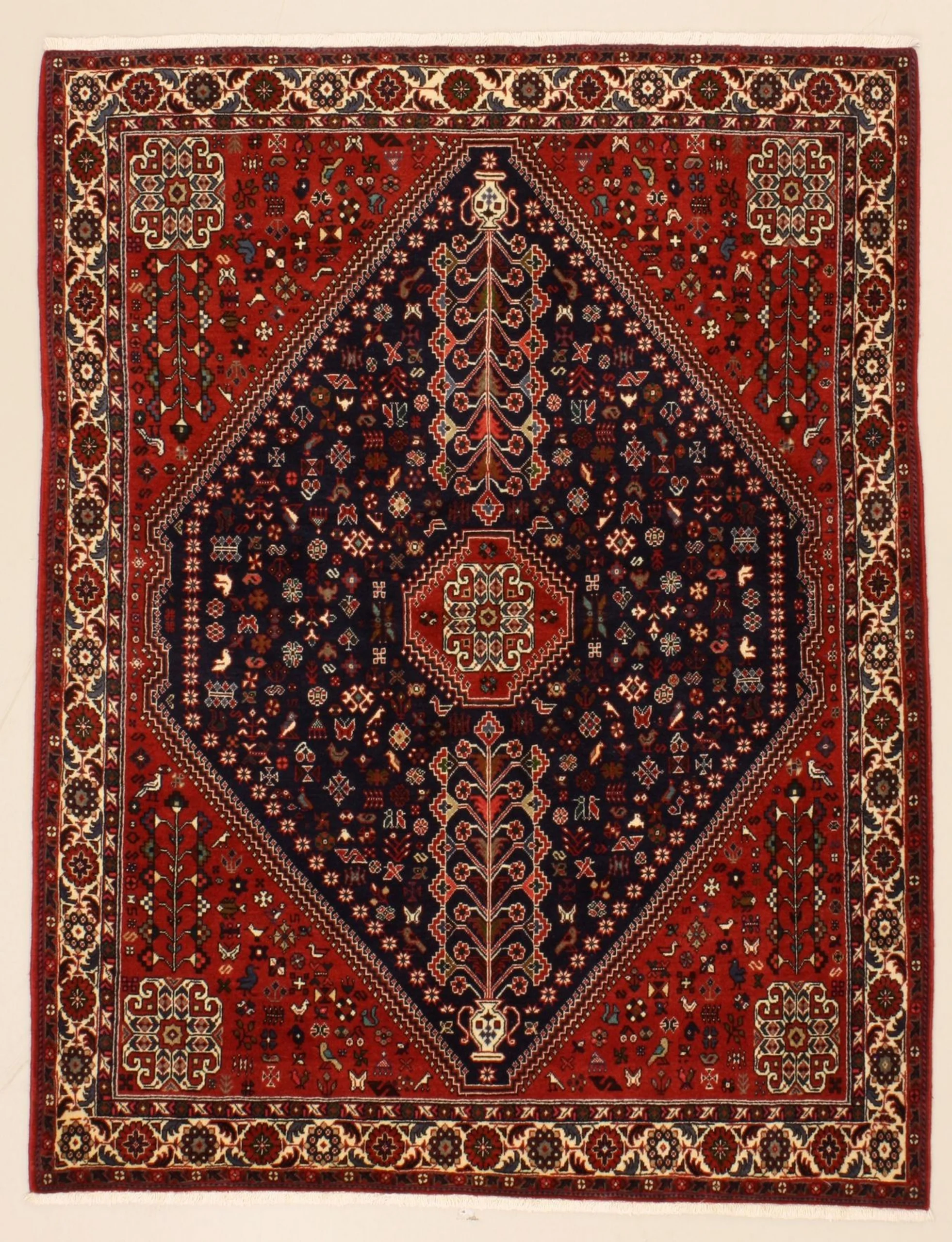 Hand-Knotted Persian Rug, 150 × 200 cm, Wool
