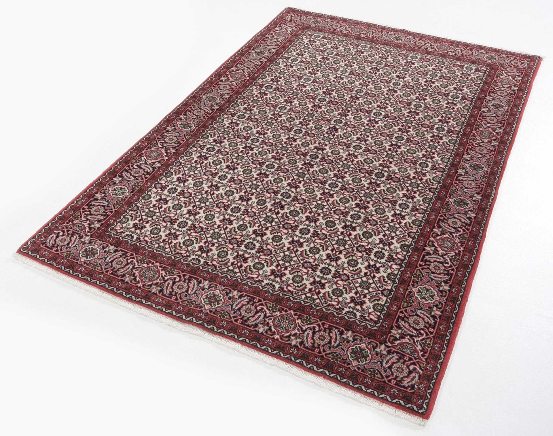 Alternative view of Wool Bijar Persian Rug 142 × 222 cm, hand-knotted