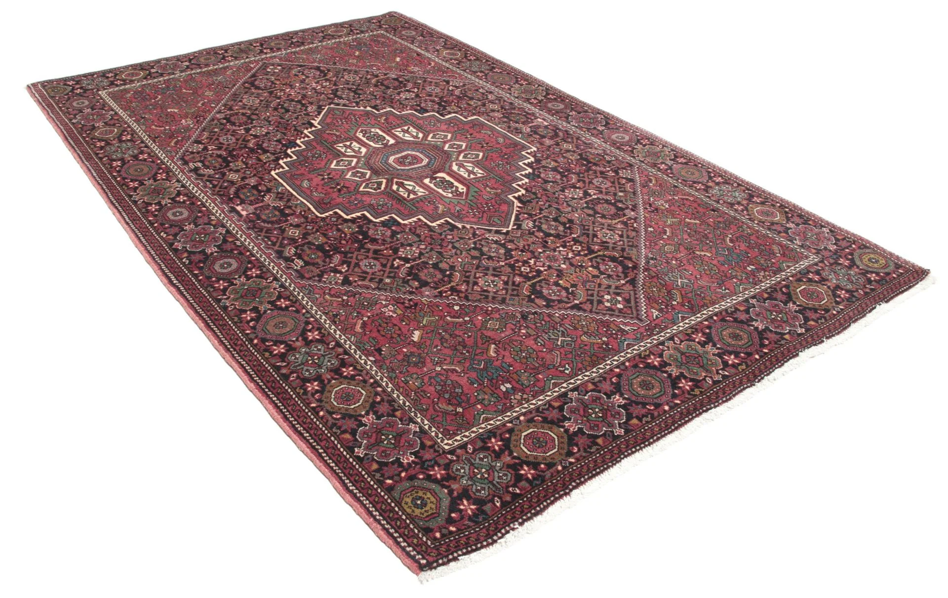 Alternative view of Hand-Knotted Persian Rug, 130 × 205 cm, Wool