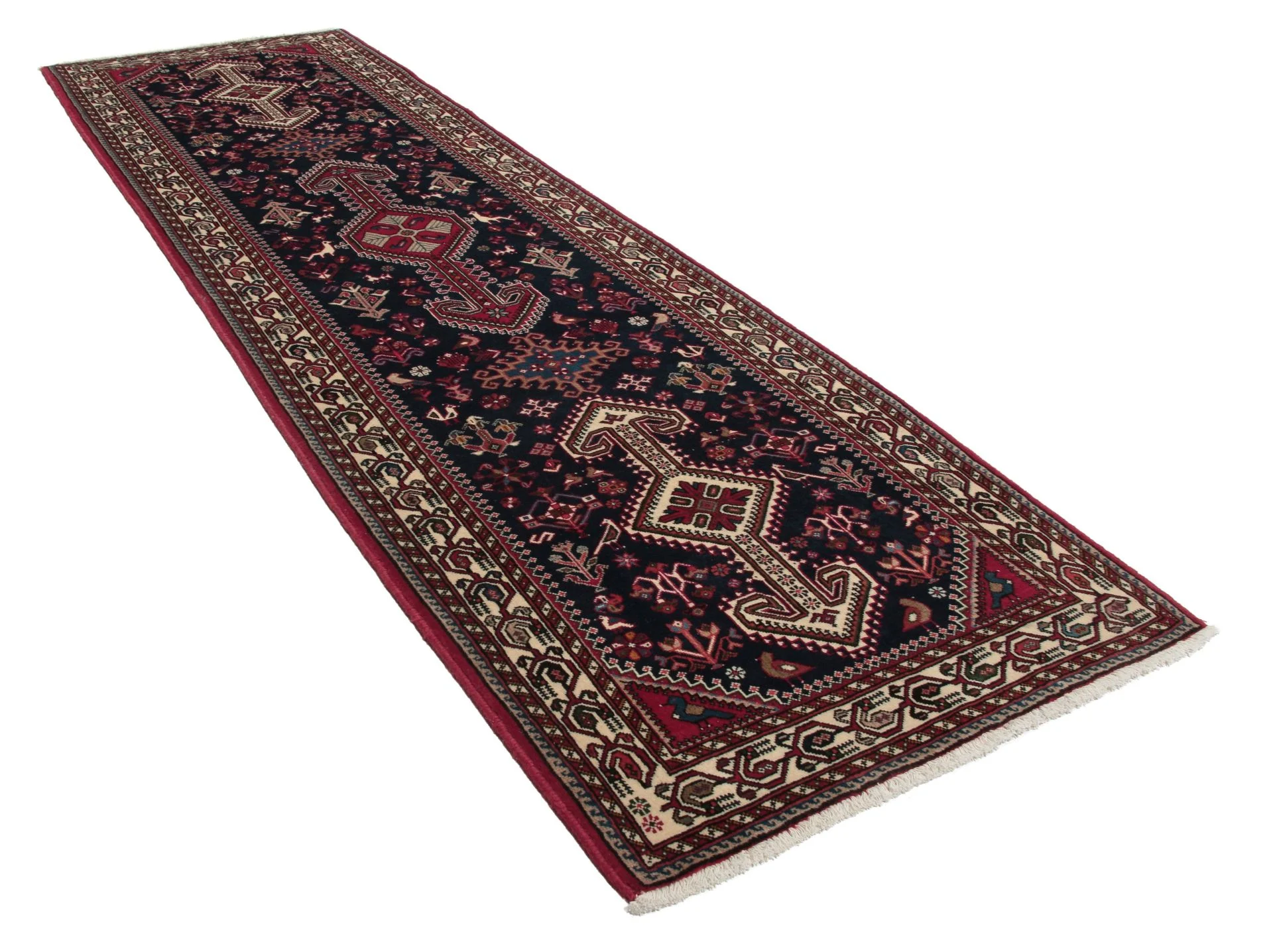 Alternative view of Persian Rug 86 × 293 cm in Wool, hand-knotted