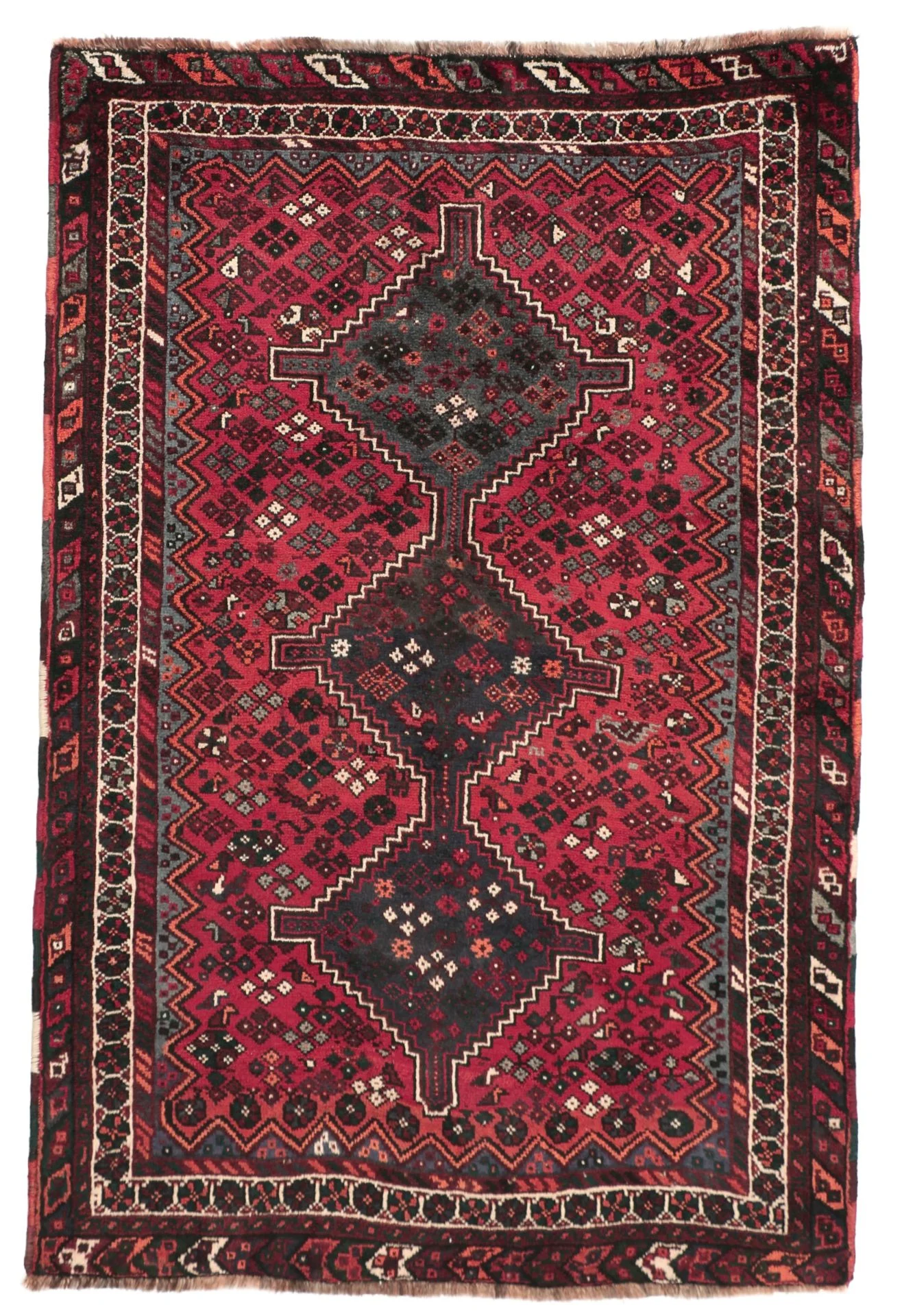 Qashqai Persian Rug 117 × 175 cm in Wool, hand-knotted