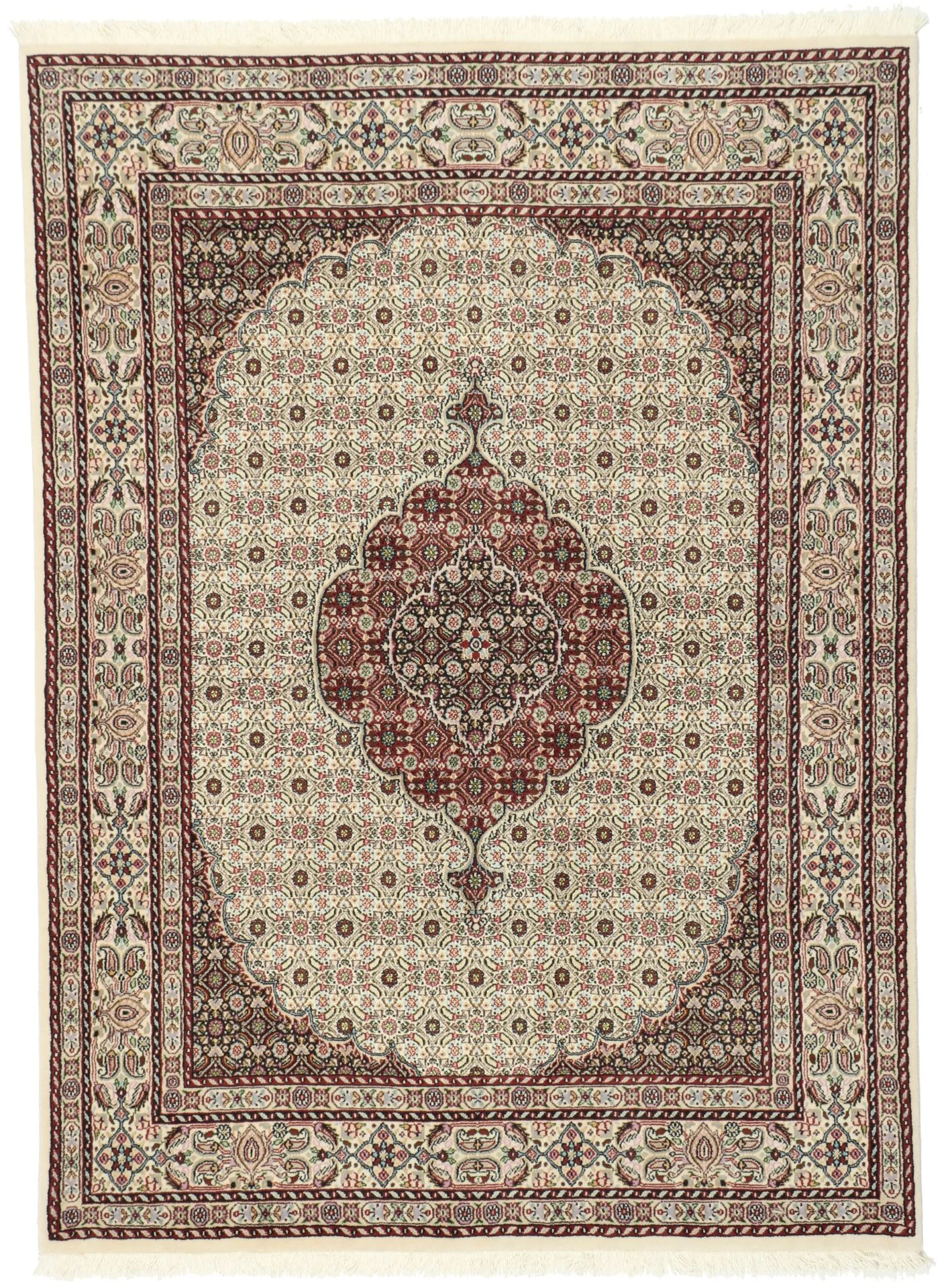 Moud Persian Rug 148 × 203 cm in Wool, hand-knotted