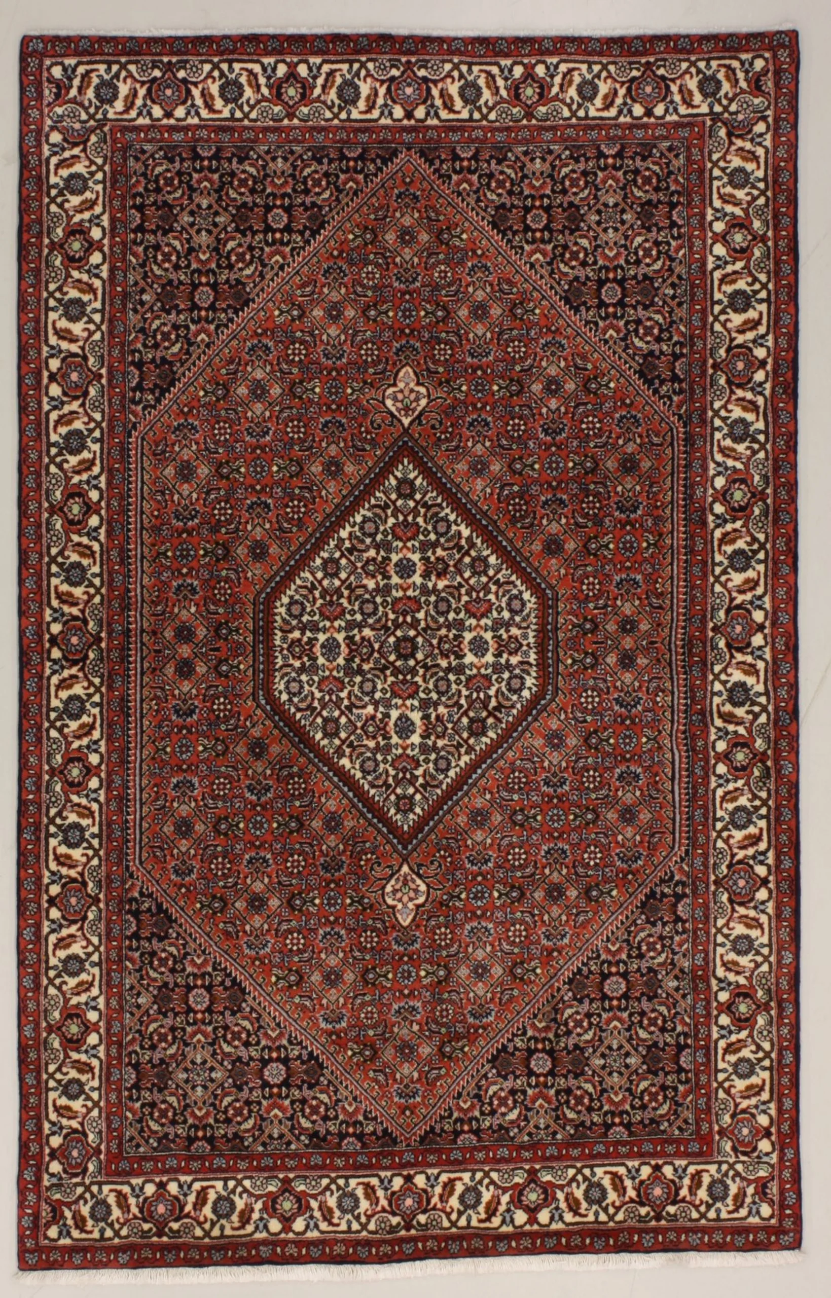 Wool Bijar Persian Rug 135 × 213 cm, hand-knotted