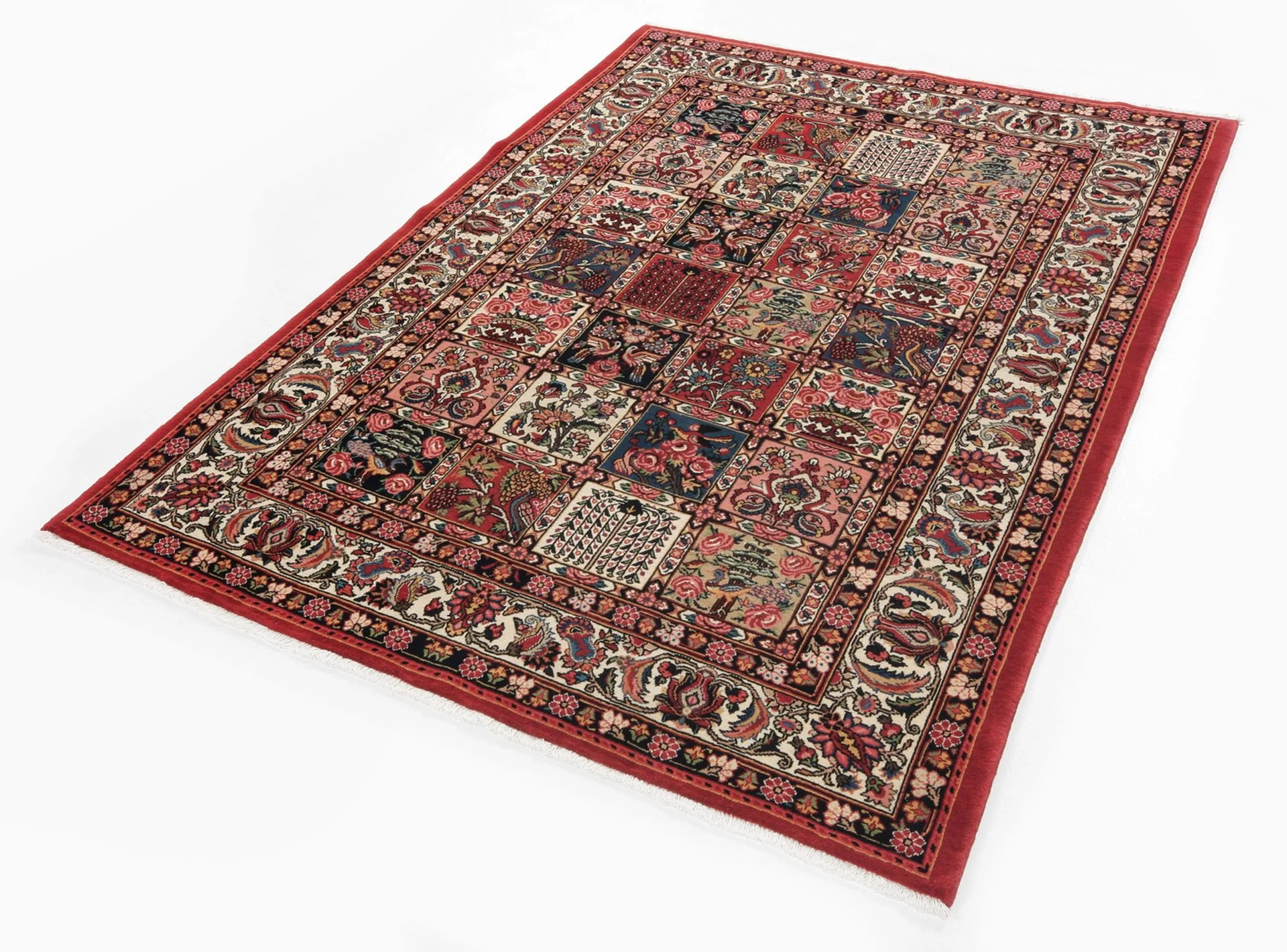 Alternative view of Hand-Knotted Bakhtiari Persian Rug, 150 × 217 cm, Wool