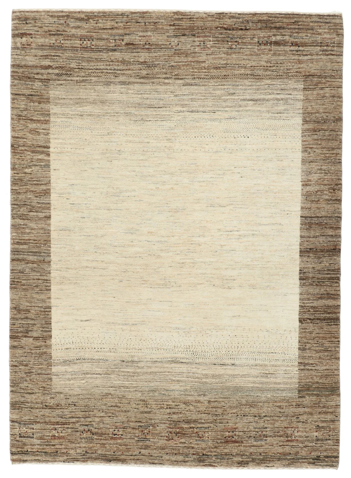 Wool Loribaft Indian Rug 153 × 209 cm, hand-knotted