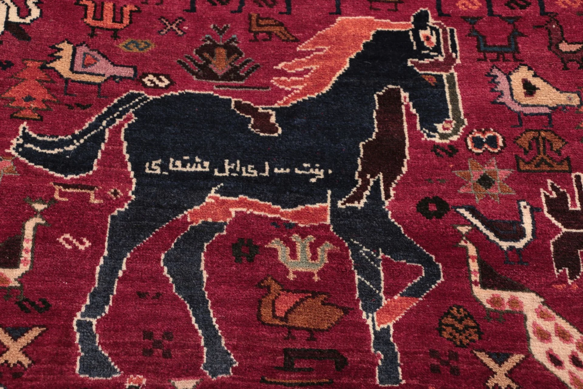 Qashqai Persian Rug 122 × 203 cm in Wool, hand-knotted - Image 3