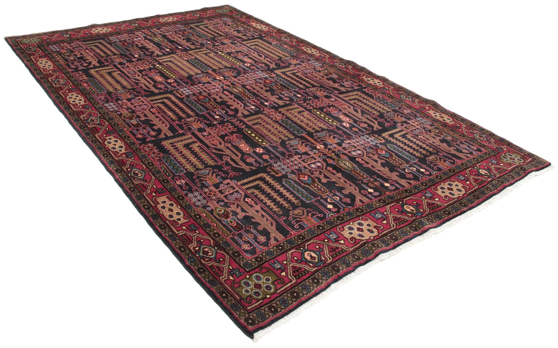 Alternative view of Hand-Knotted Persian Rug, 152 × 230 cm, Wool