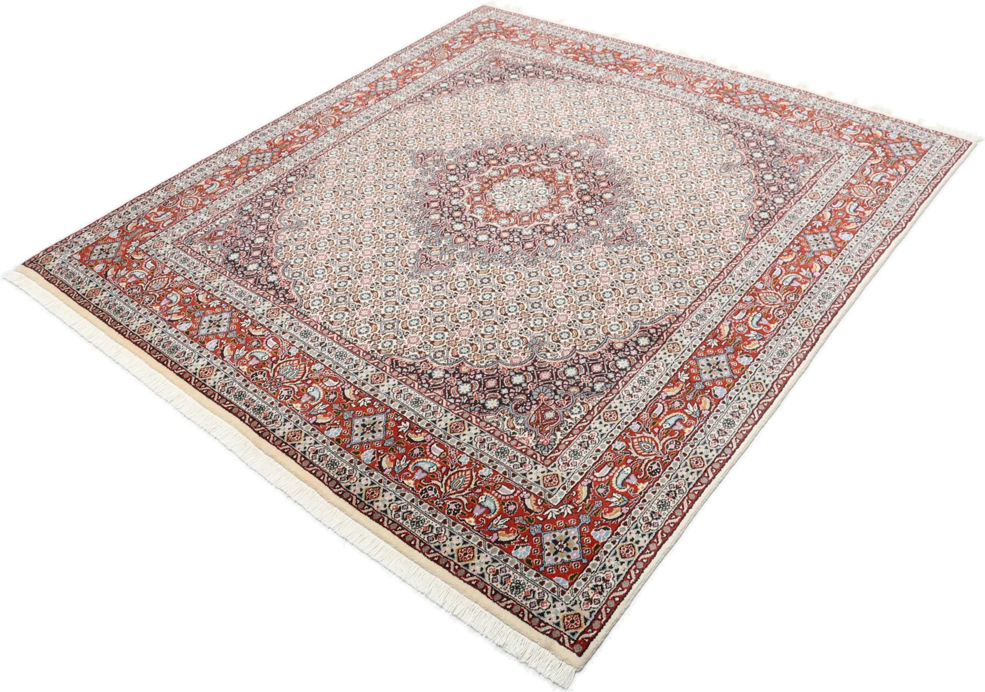 Moud Persian Rug 192 × 205 cm in Wool, hand-knotted - Image 3