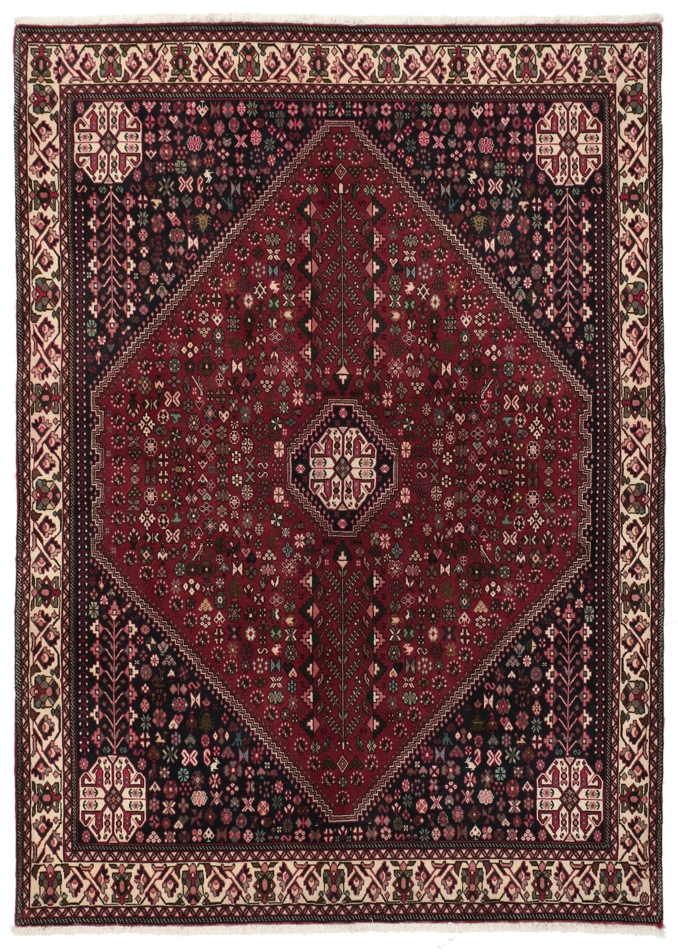 Wool Persian Rug 150 × 210 cm, hand-knotted
