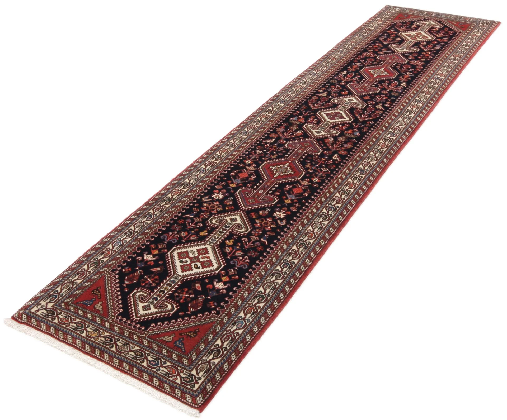 Alternative view of Persian Rug 80 × 400 cm in Wool, hand-knotted