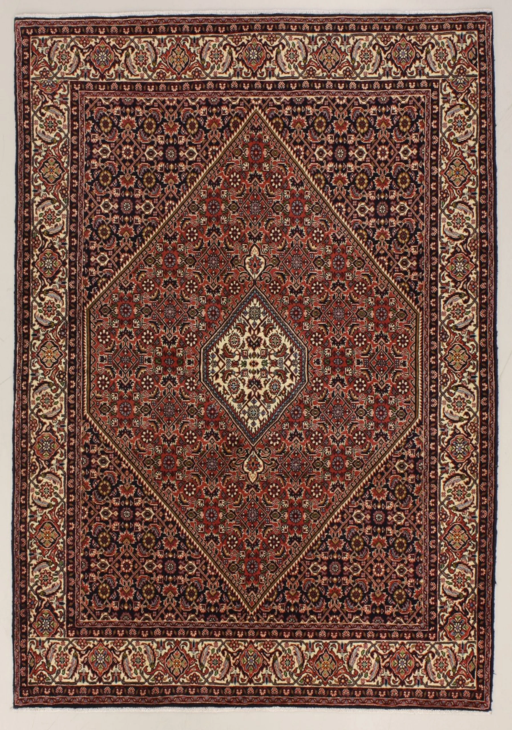Bijar Persian Rug 145 × 205 cm in Wool, hand-knotted