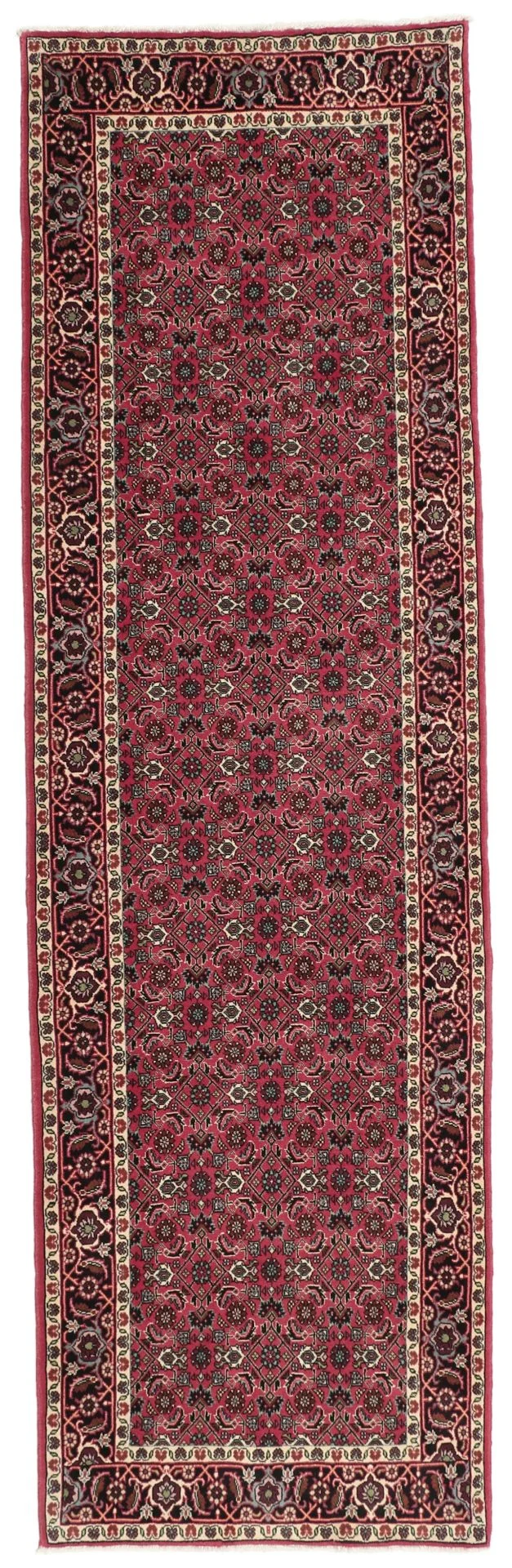 Wool Bijar Persian Rug 85 × 300 cm, hand-knotted
