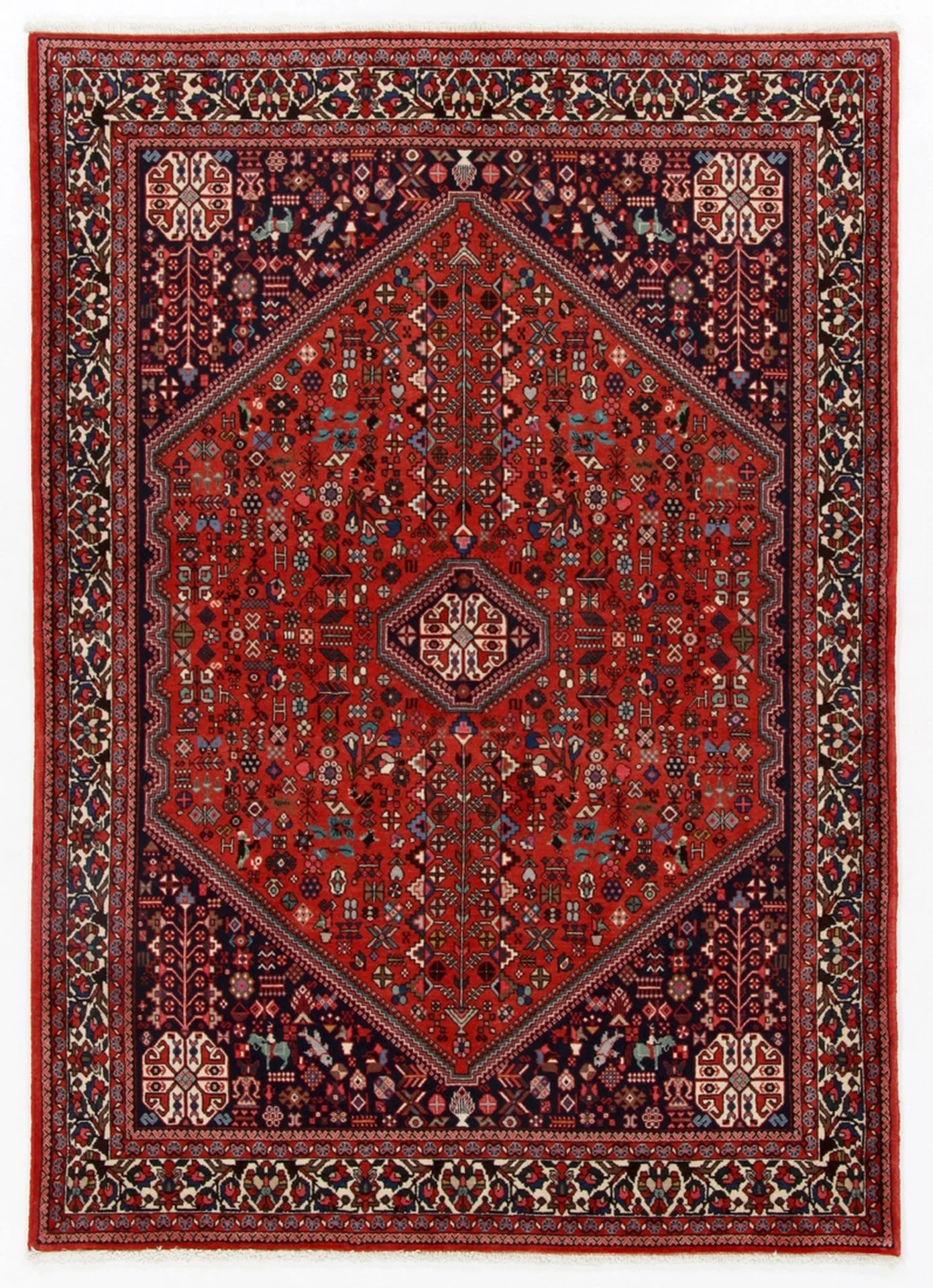 Wool Persian Rug 150 × 213 cm, hand-knotted
