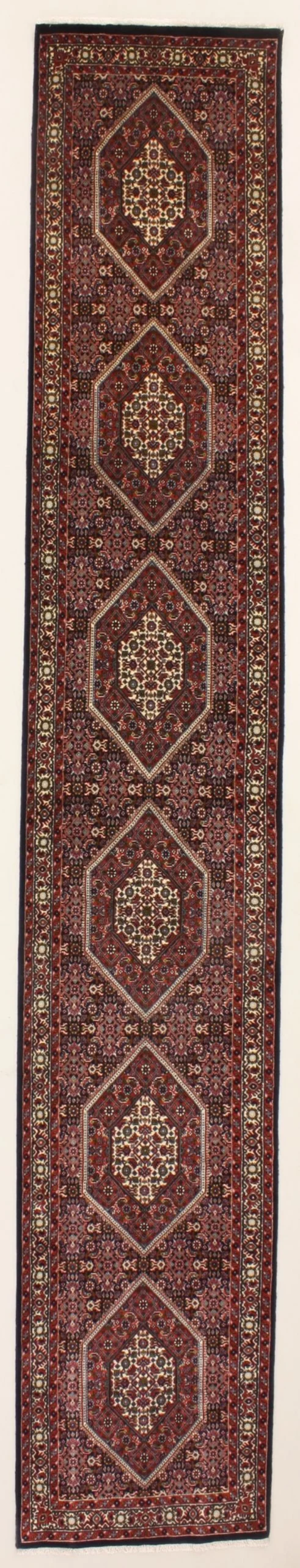 Bijar Persian Rug 77 × 470 cm in Wool, hand-knotted