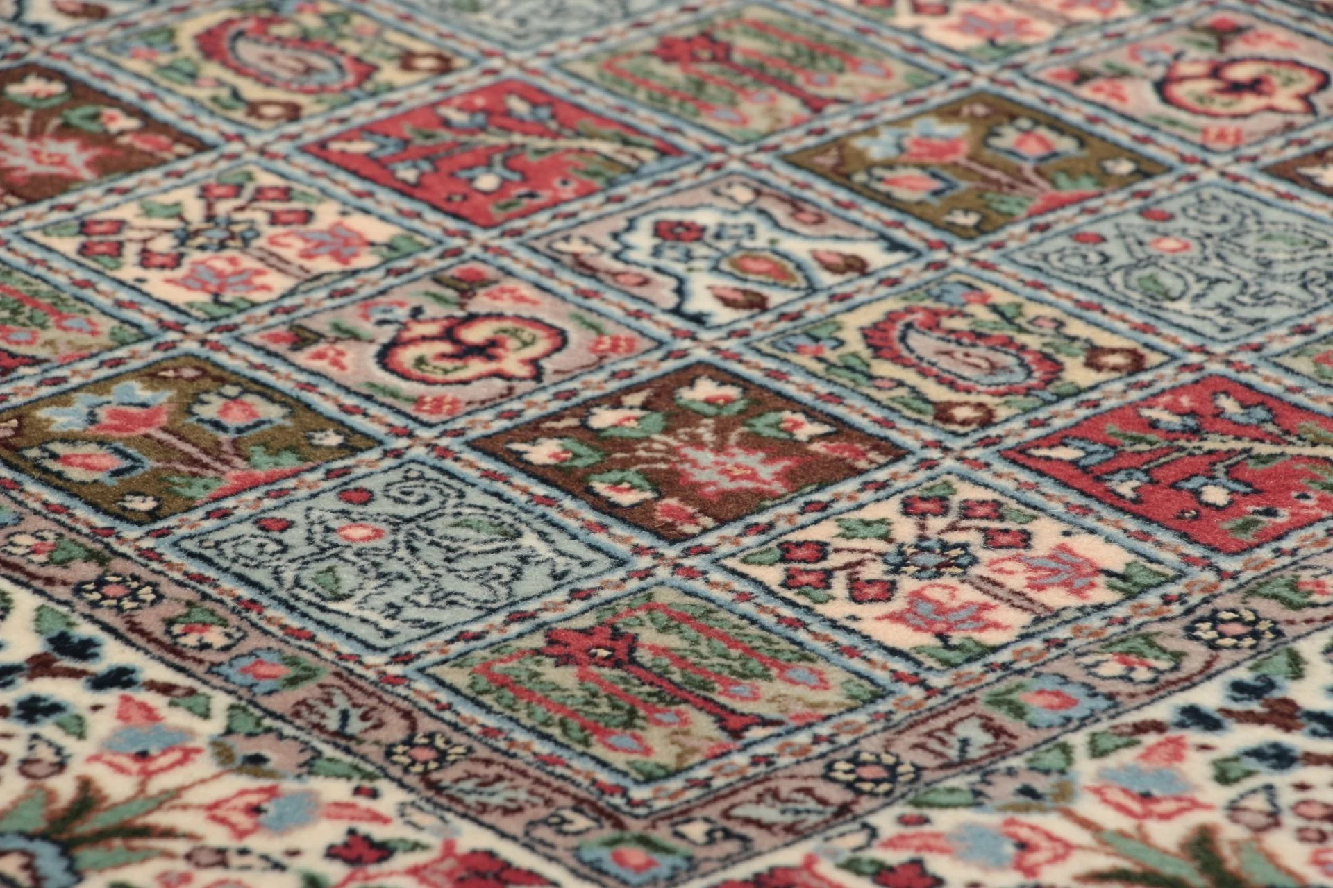 Wool Moud Persian Rug 80 × 290 cm, hand-knotted - Image 5