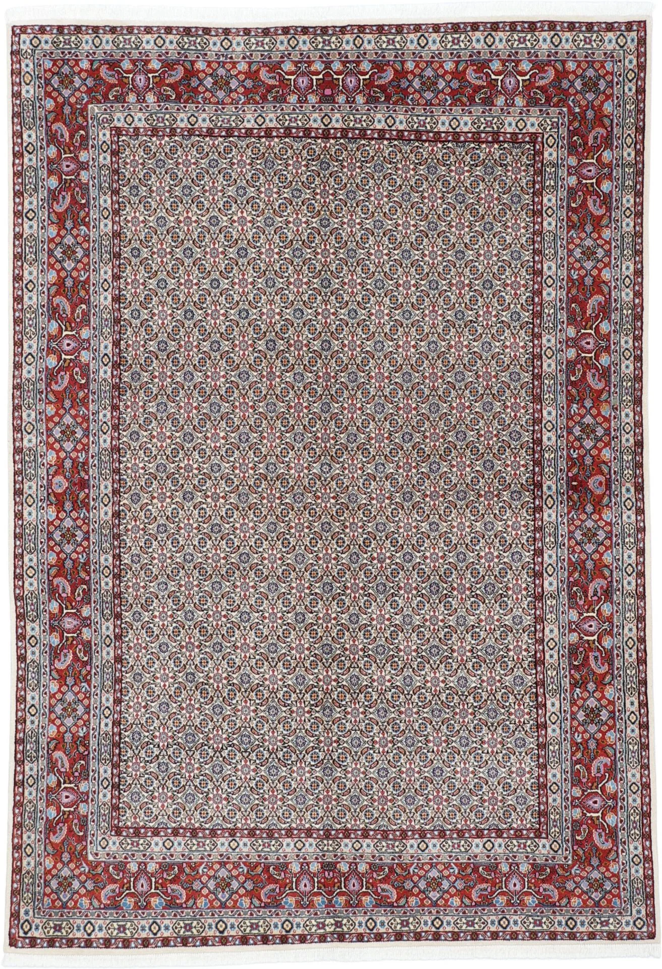 Moud Persian Rug 160 × 235 cm in Wool, hand-knotted