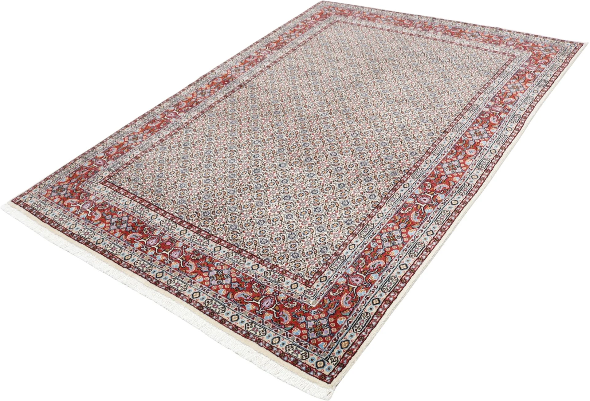 Moud Persian Rug 160 × 235 cm in Wool, hand-knotted - Image 4
