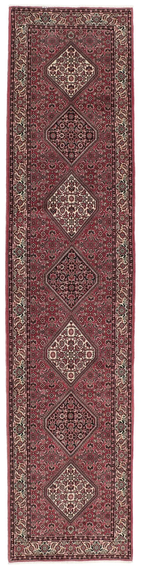Bijar Persian Rug 87 × 387 cm in Wool, hand-knotted
