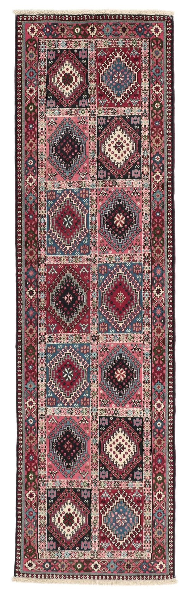 Persian Rug 80 × 290 cm in Wool, hand-knotted
