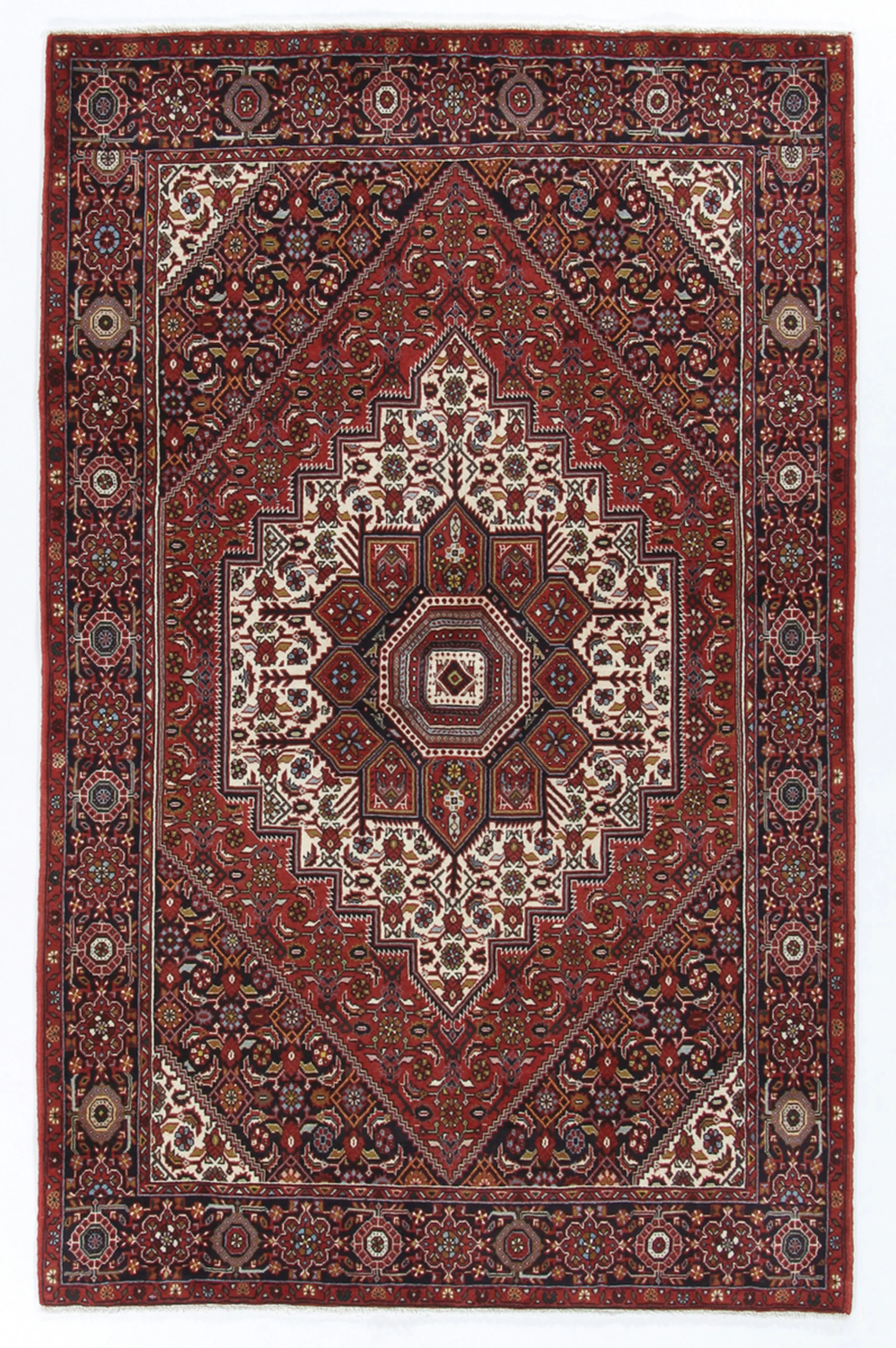 Persian Rug 130 × 205 cm in Wool, hand-knotted