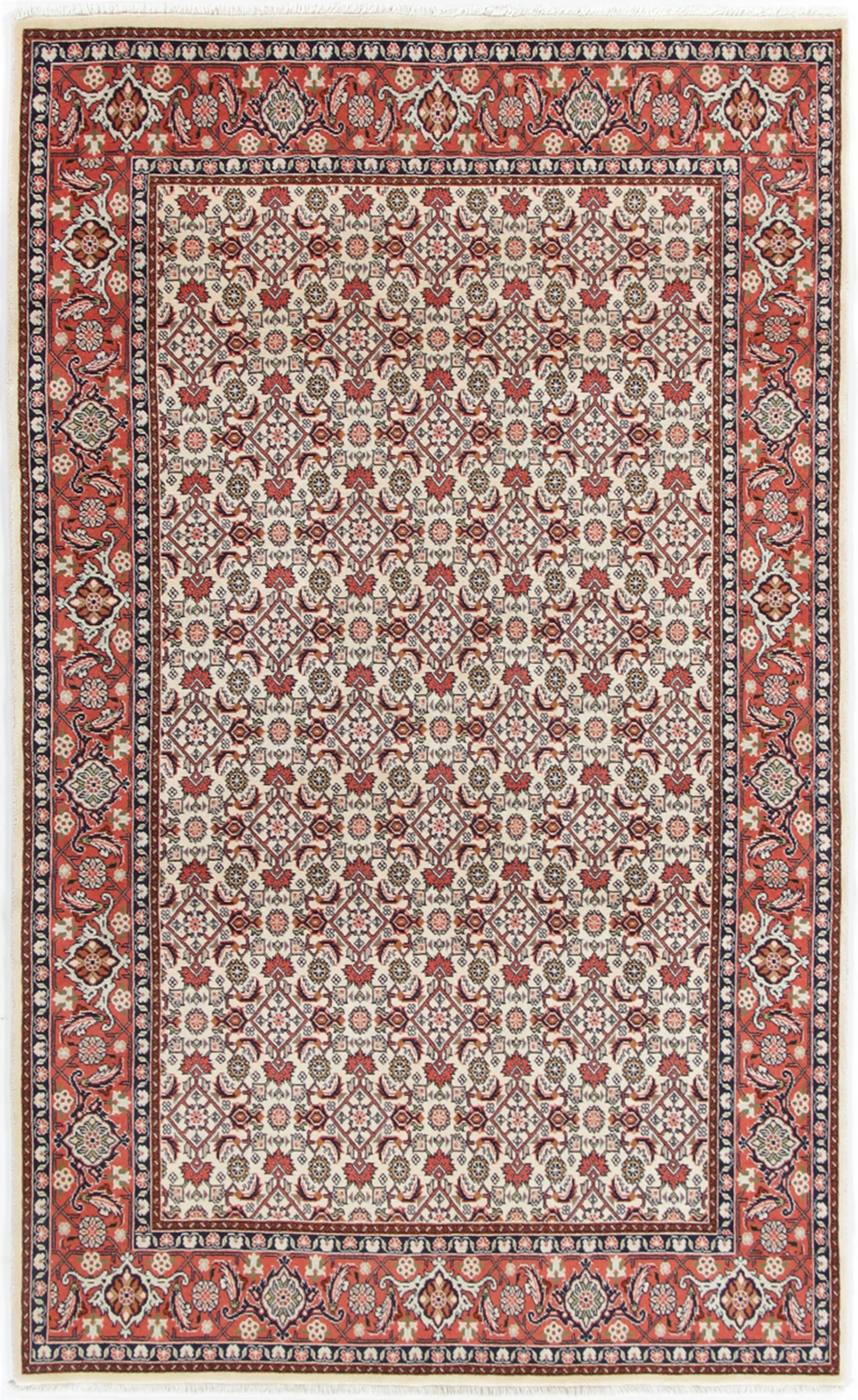 Wool Bijar Persian Rug 130 × 220 cm, hand-knotted