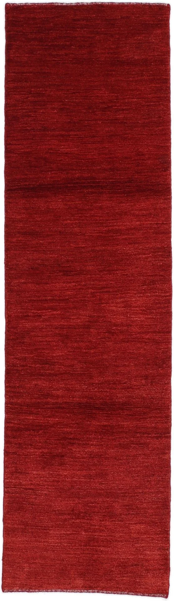 Gabbeh Persian Rug 80 × 283 cm in Wool, hand-knotted