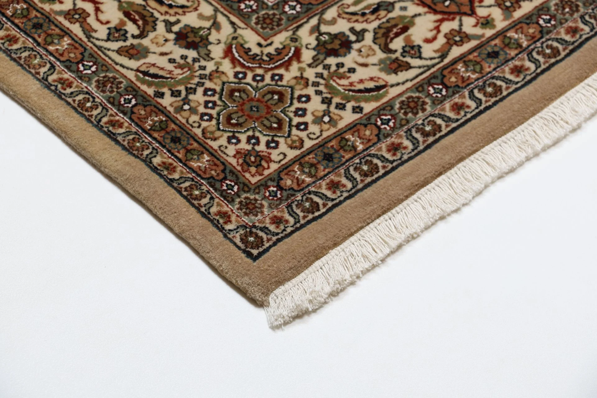 Wool Moud Indian Rug 200 × 249 cm, hand-knotted - Image 6