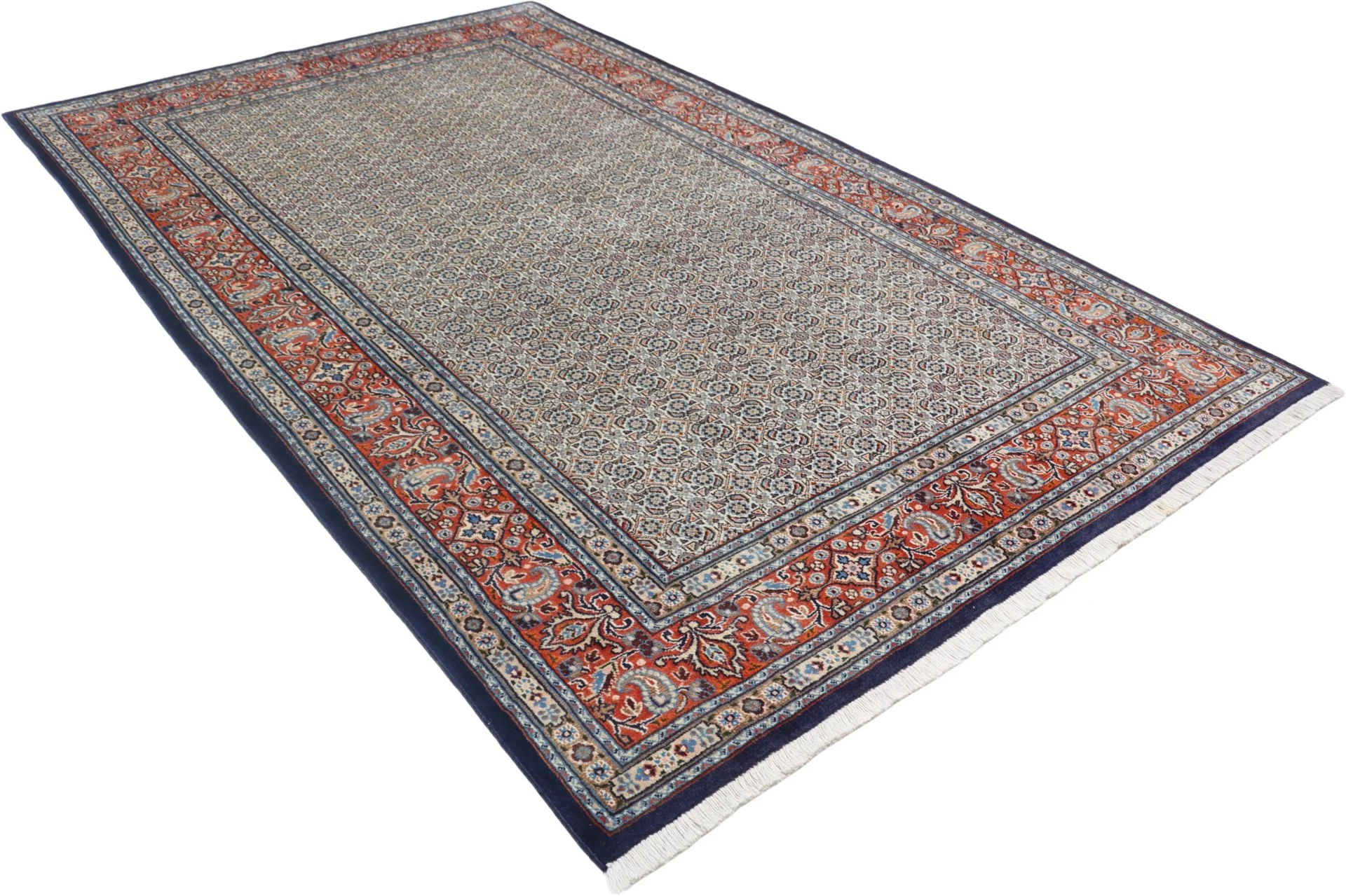 Wool Moud Persian Rug 150 × 250 cm, hand-knotted - Image 4